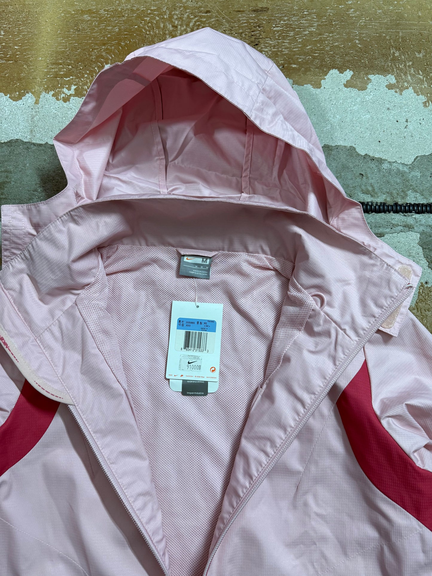 Nike vintage rare pink deadstock jacket - S