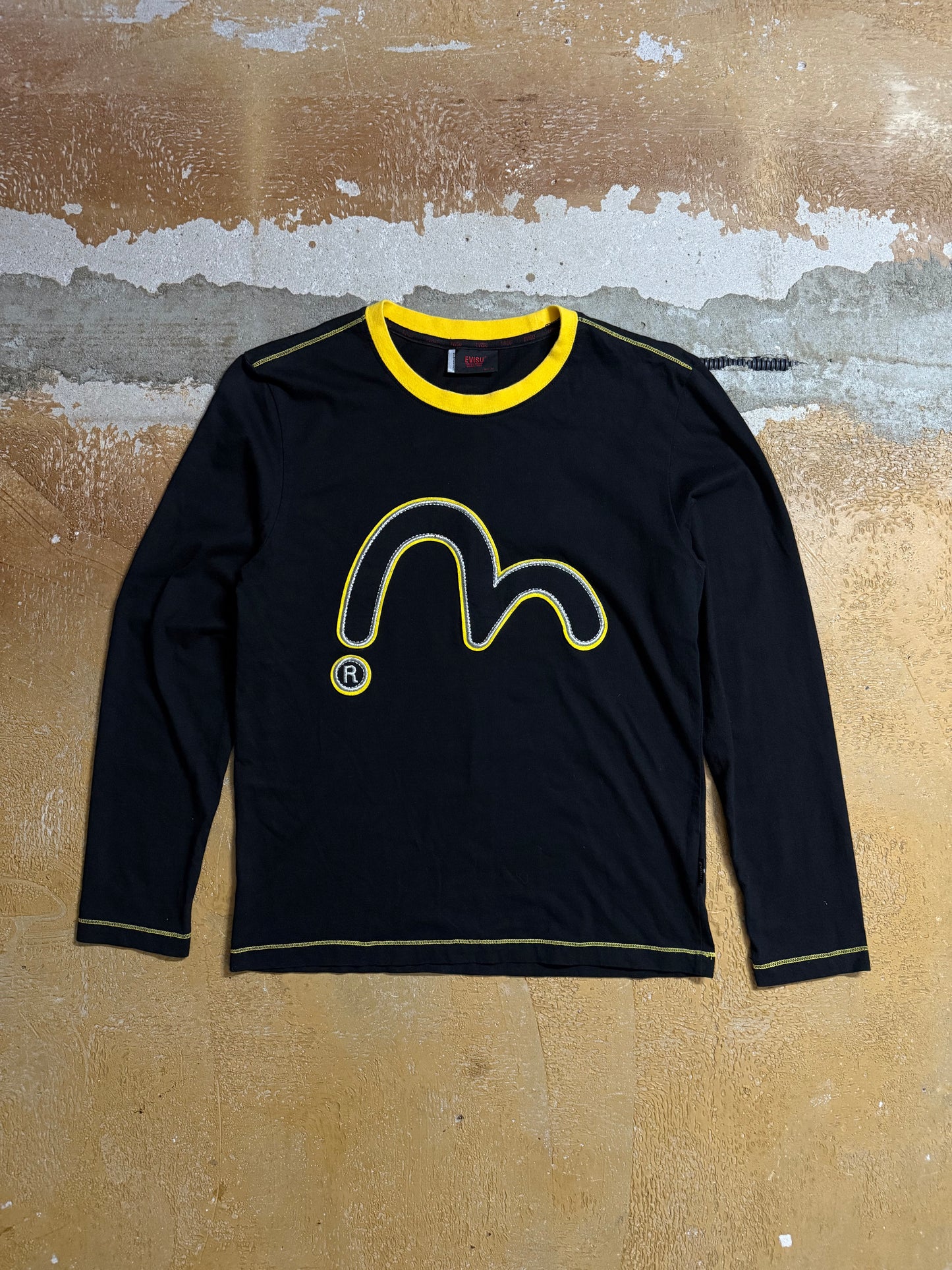 Evisu vintage japanese longsleeve top - XS