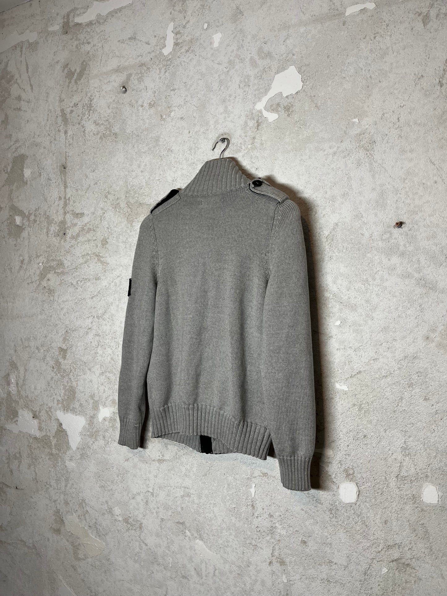 Stone Island knit sweater jacket - S