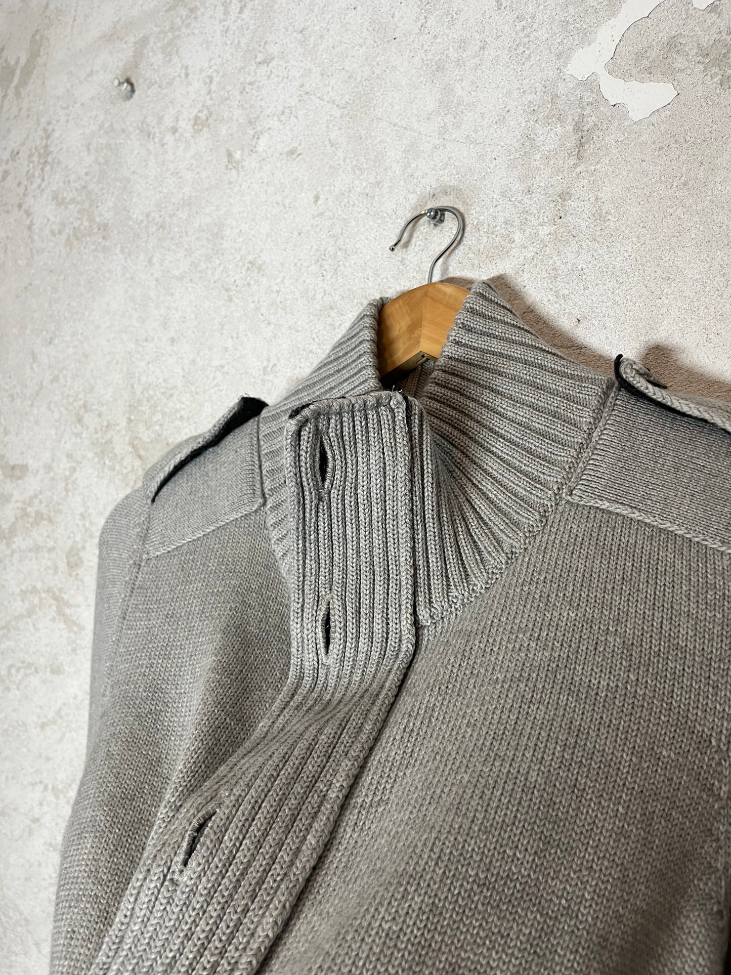 Stone Island knit sweater jacket - S