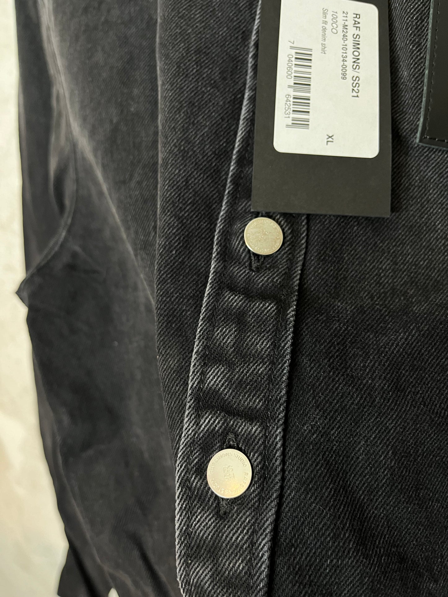 Raf Simons SS'21 Denim shirt - XL