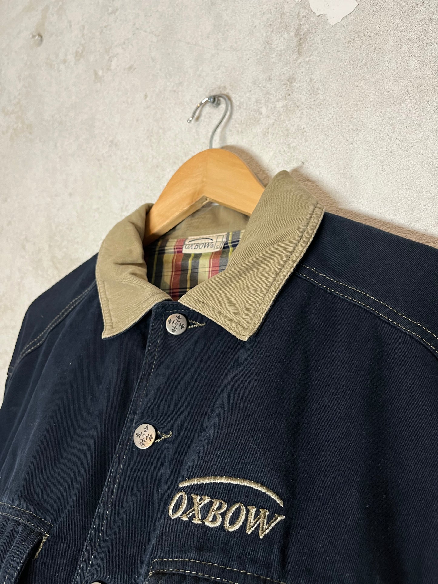 Oxbow vintage retro 2000s 90s y2k worker canvas jacket