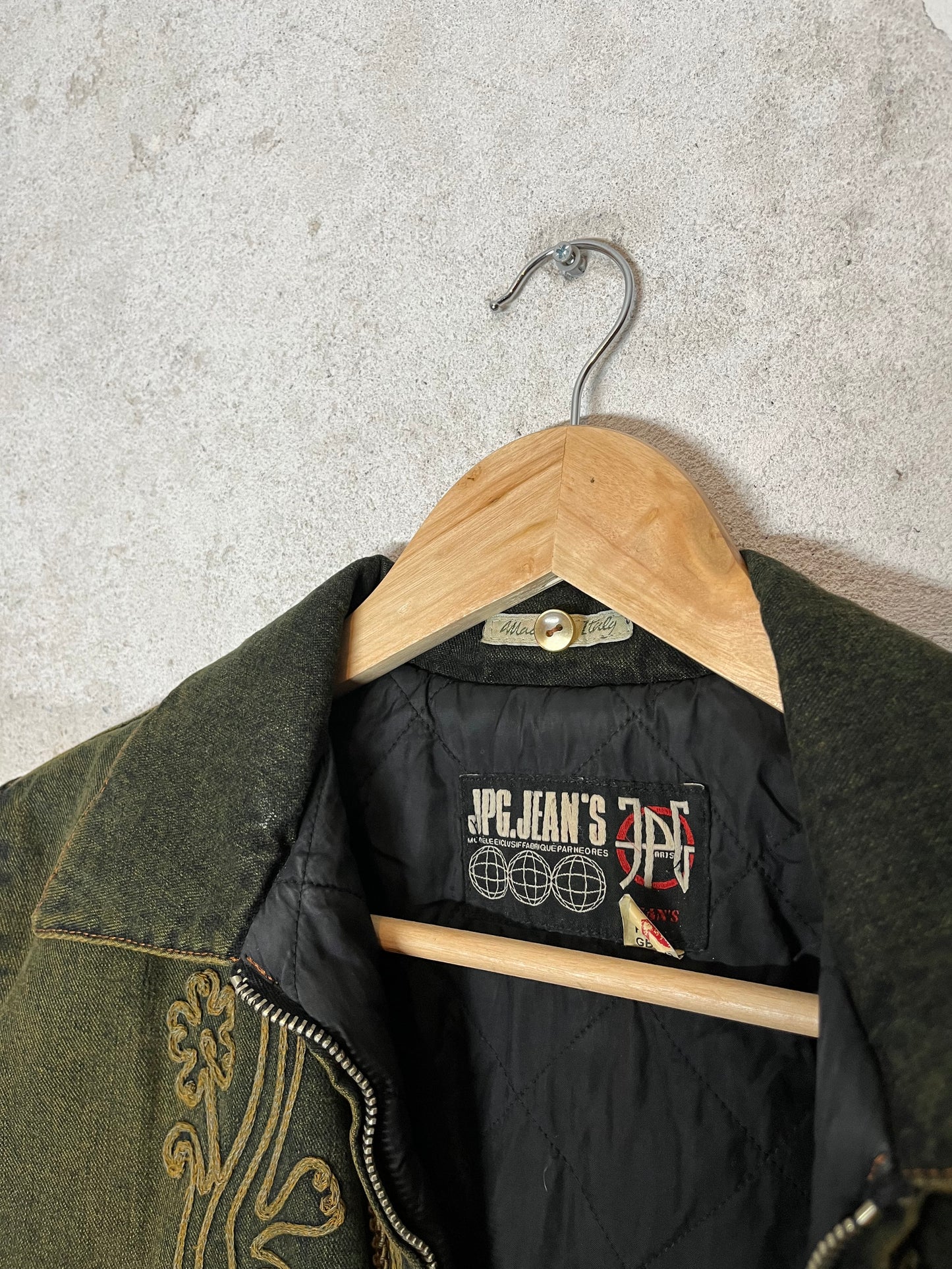 Jean Paul Gaultier vintage designer 90s 2000s embroidered archive jacket - S
