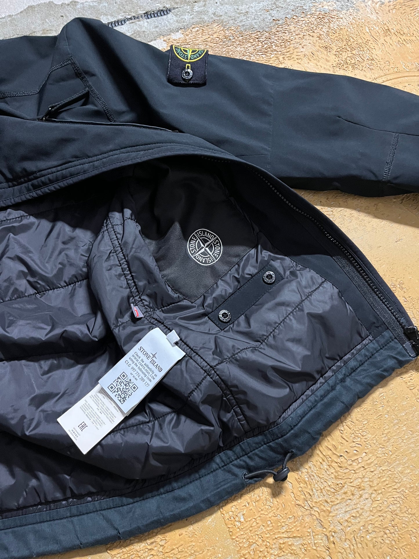 Stone Island assymetrical jacket - M