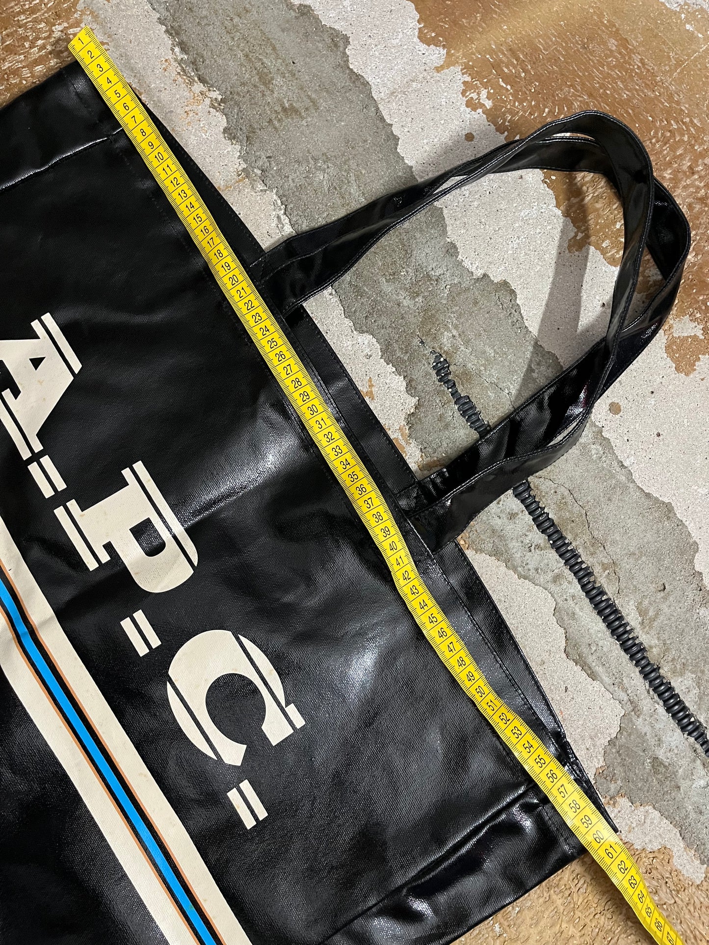 A.P.C. laminated tote bag