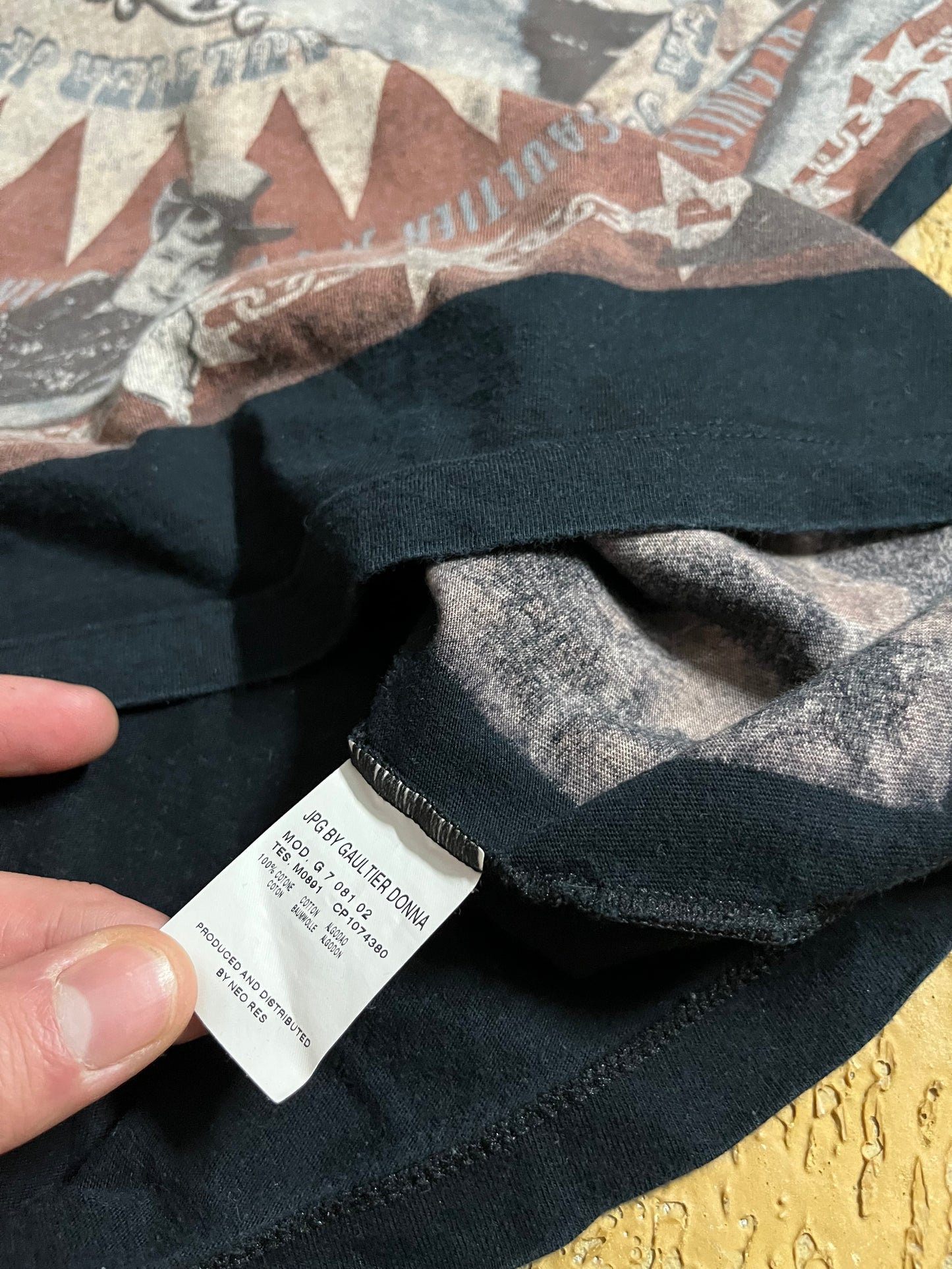 Jean Paul Gaultier vintage tee shirt - M
