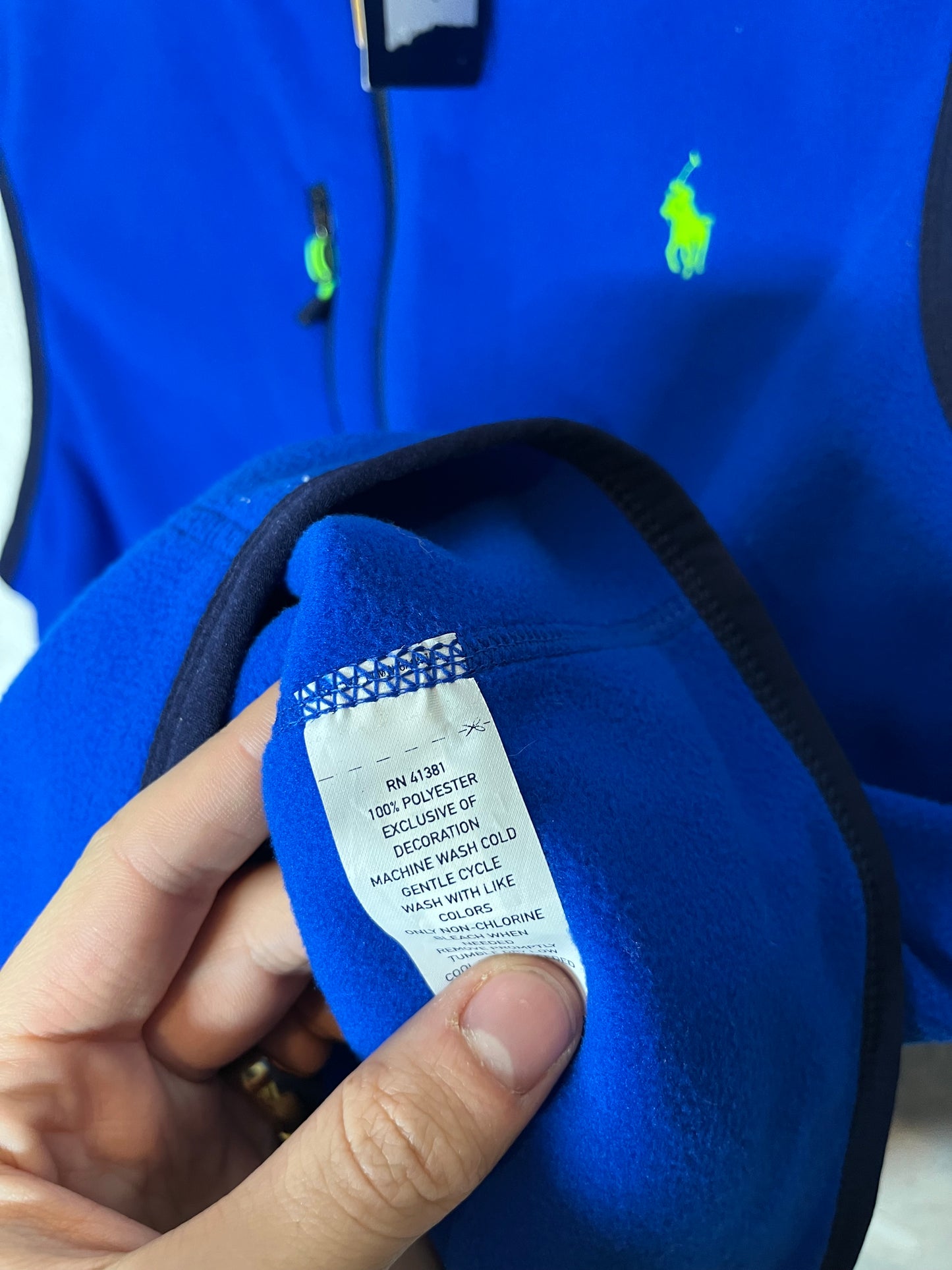 Ralph Lauren fleece bodywarmer - L