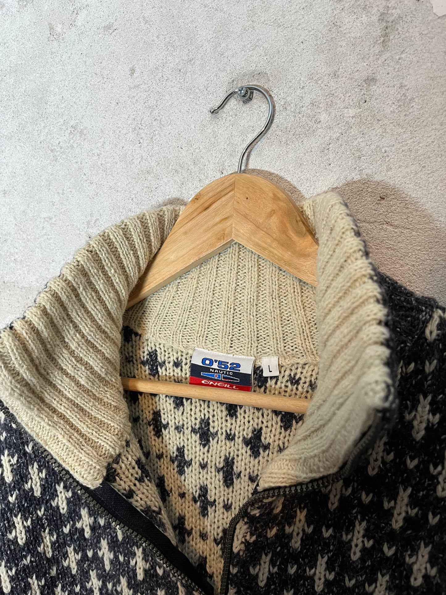 O'neill vintage 90s heavy knit retro ski snowboard sweater - XL
