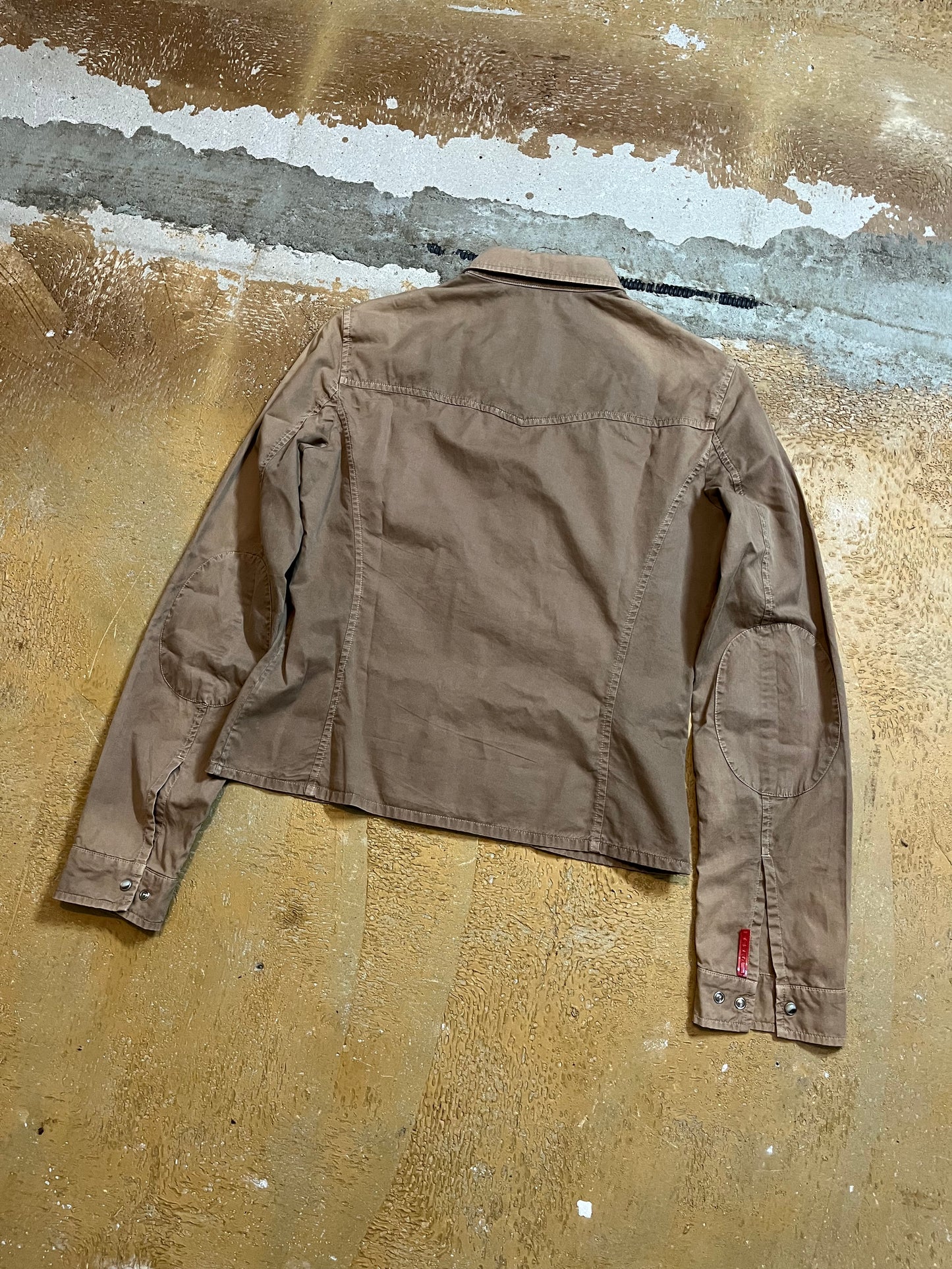 Prada red tab longsleeve - S