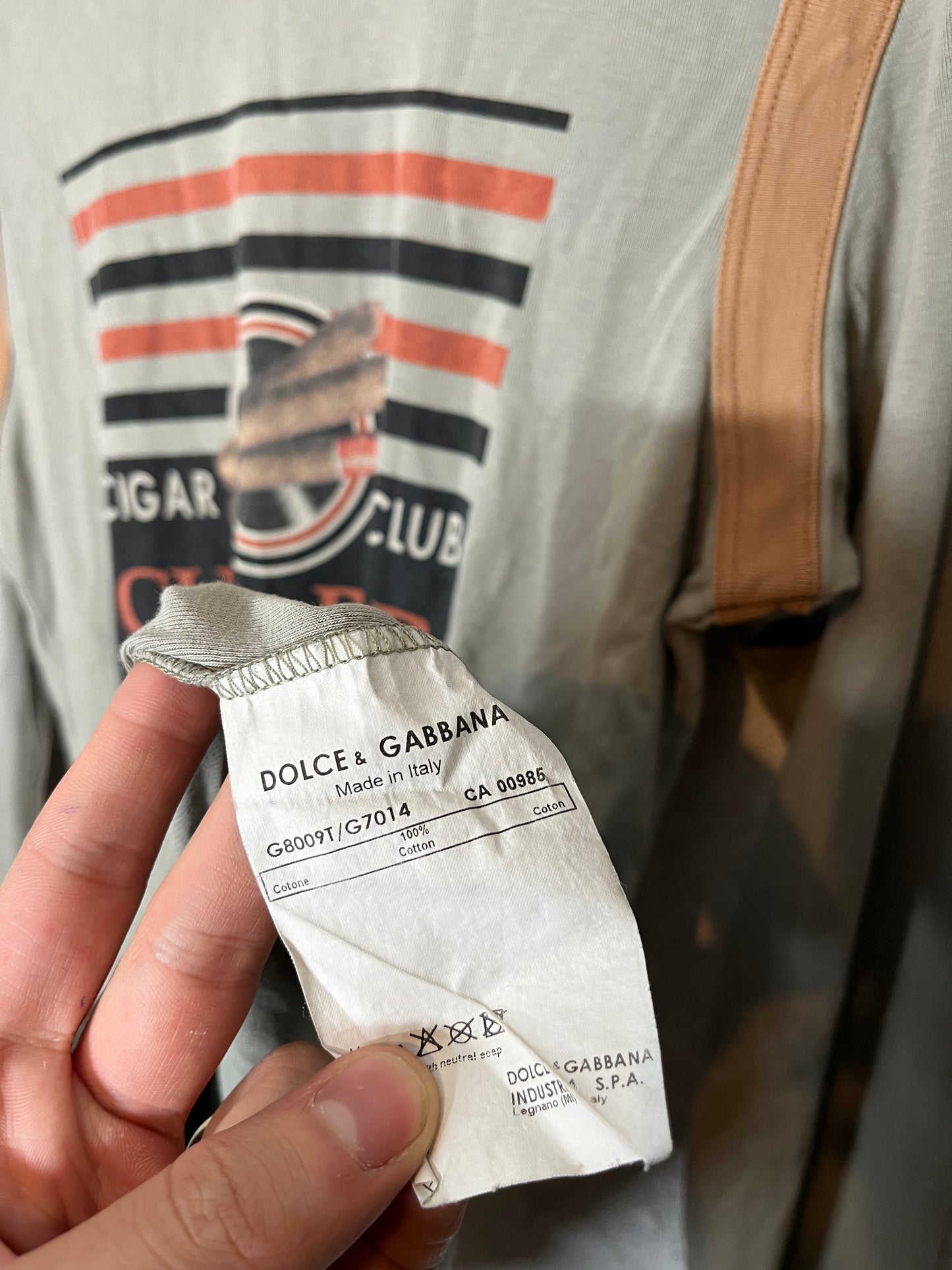 Dolce & Gabbana Cuba Bar longsleeve top - M