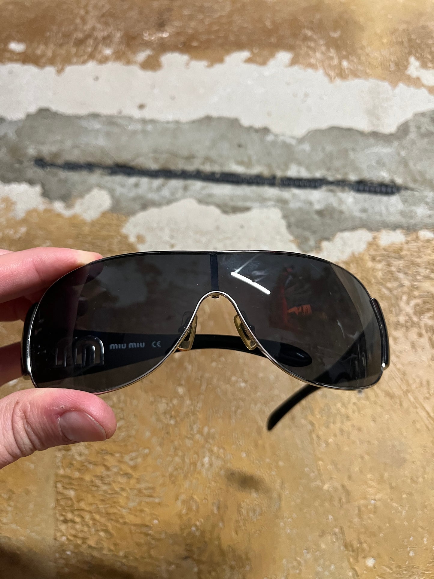 Miu Miu vintage shield sunglasses