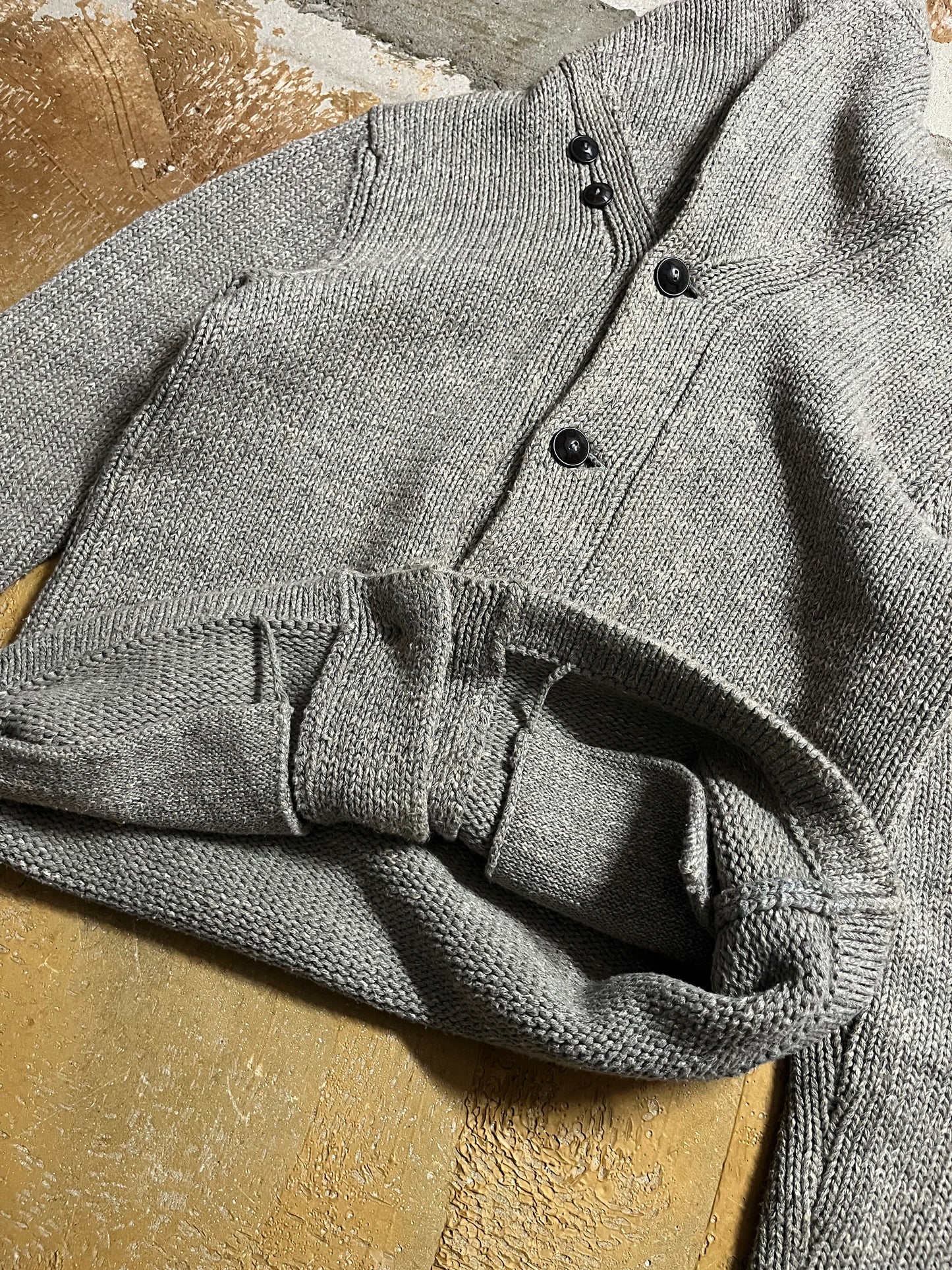 Ralph Lauren Double RL knit shawl cardigan - XS