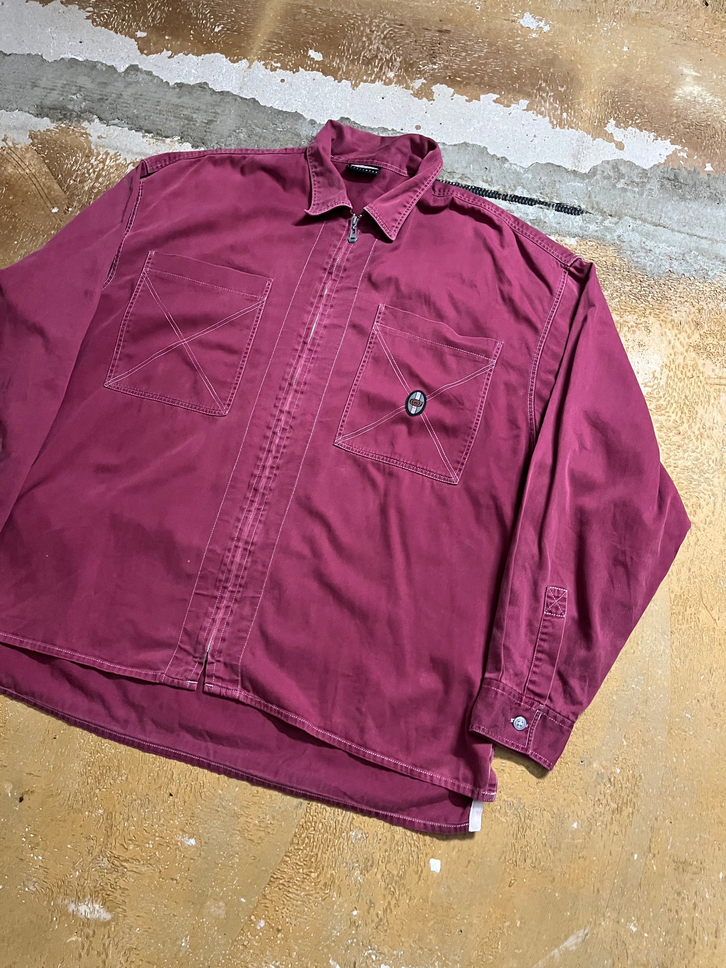 O’neill vintage zipped overshirt - XL