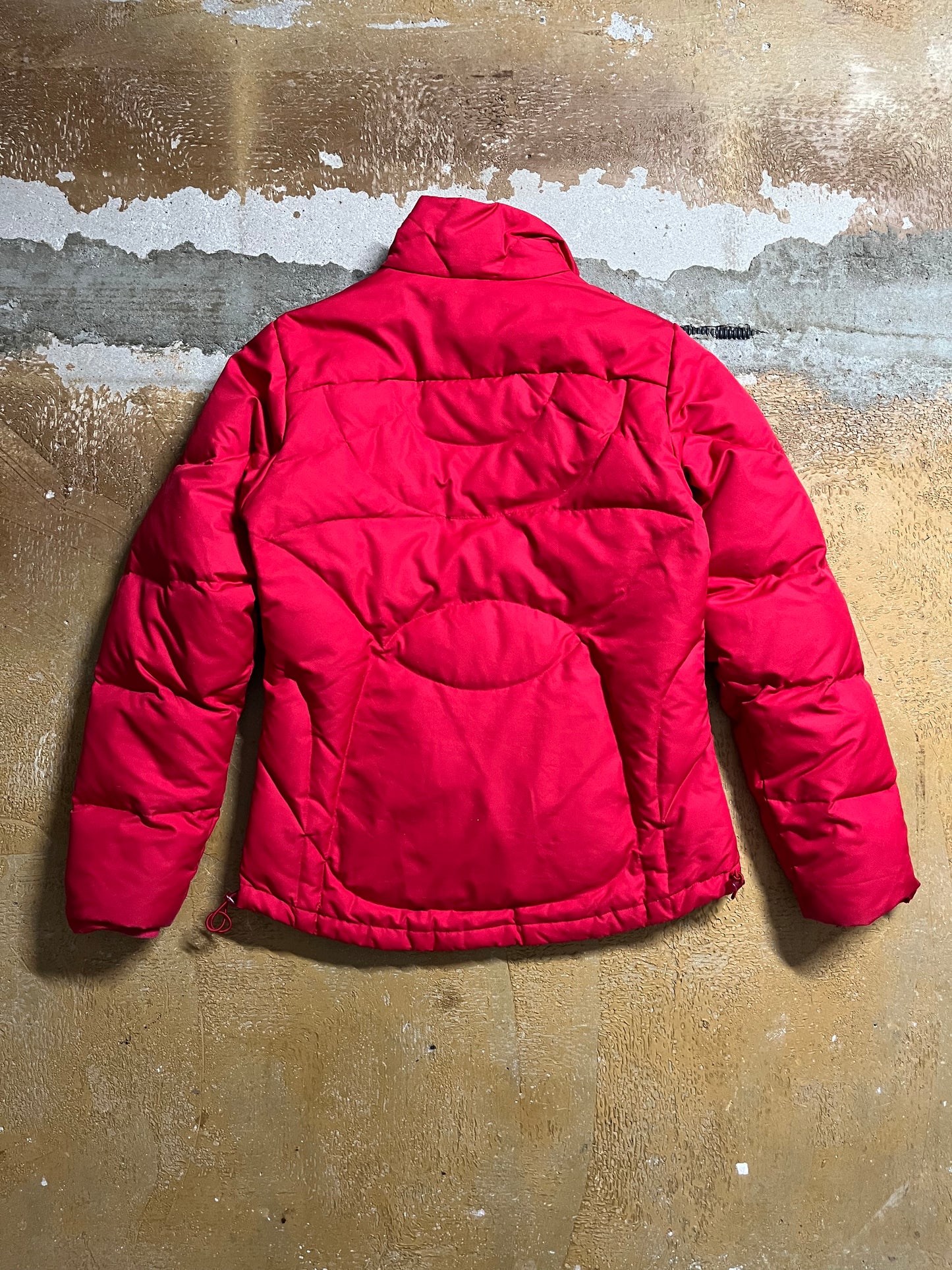 Adidas vintage puffer down jacket - S