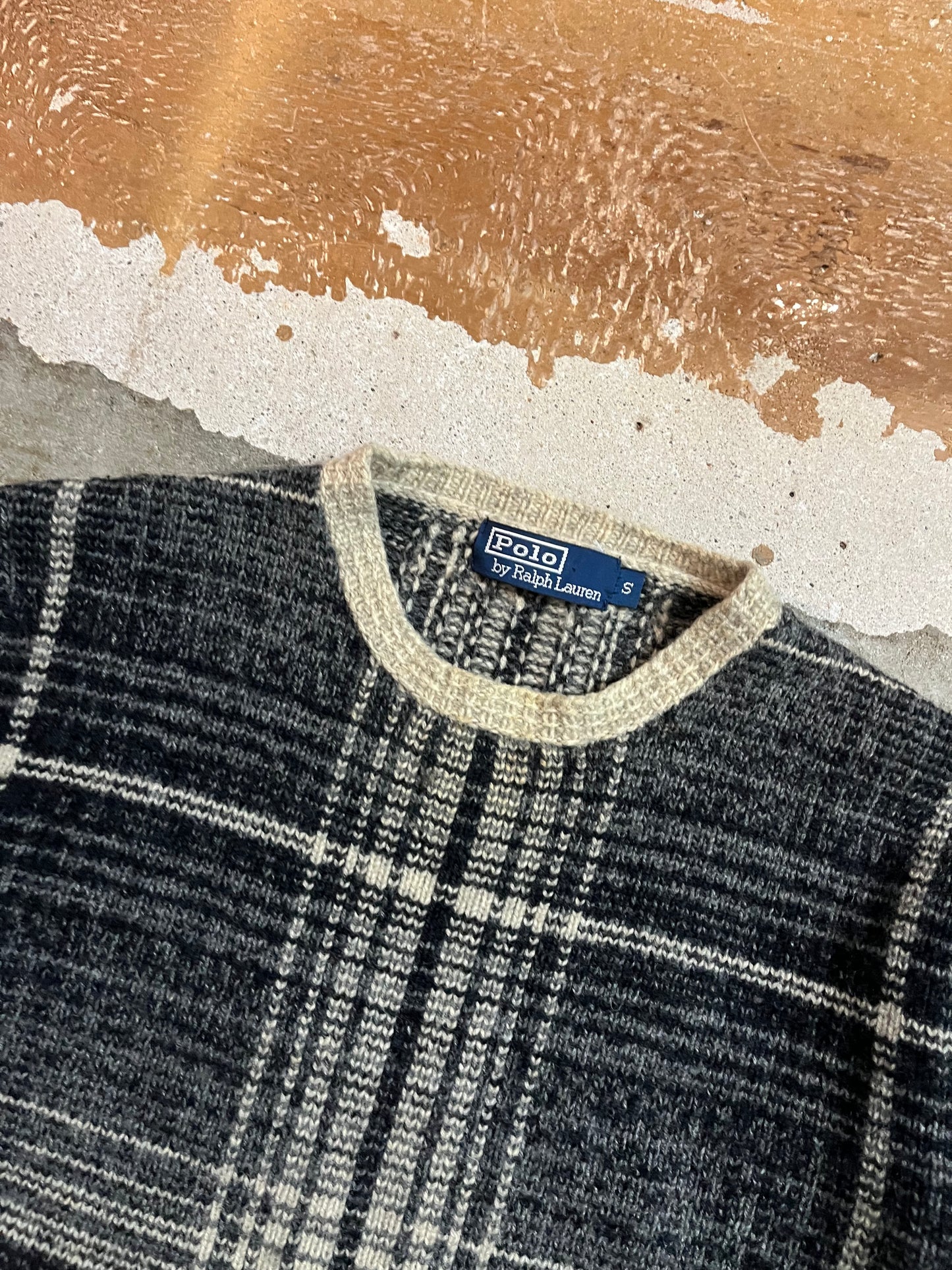 Ralph Lauren 100% lambswool knit sweater - S