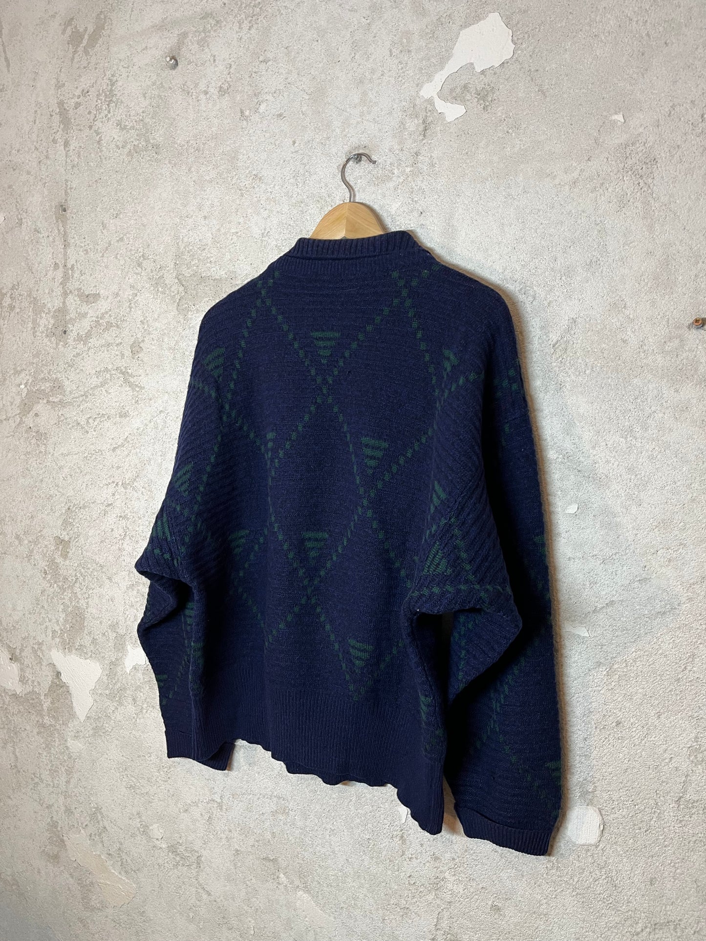 Gianni Versace vintage designer knit sweater - XL