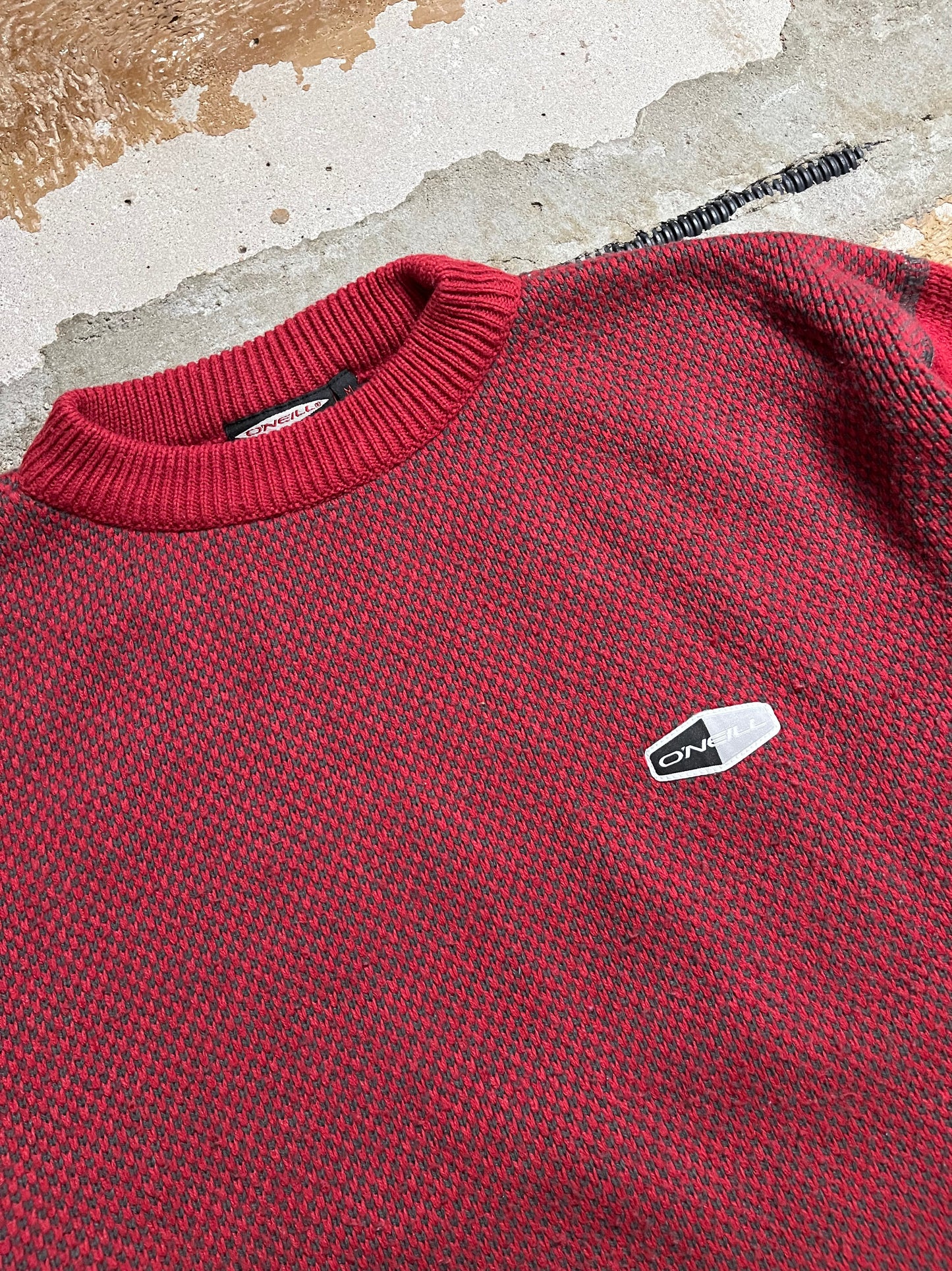 O’neill vintage retro ski snowboard knit sweater - M