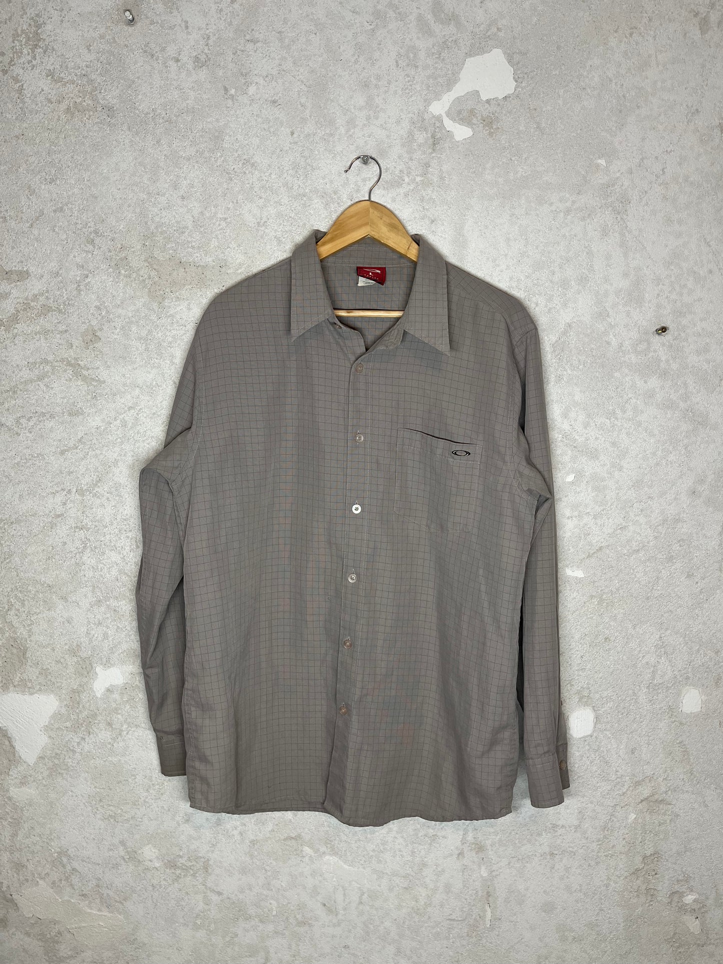 Oakley vintage retro archive rare 90s y2k 2000s cyber overshirt - L