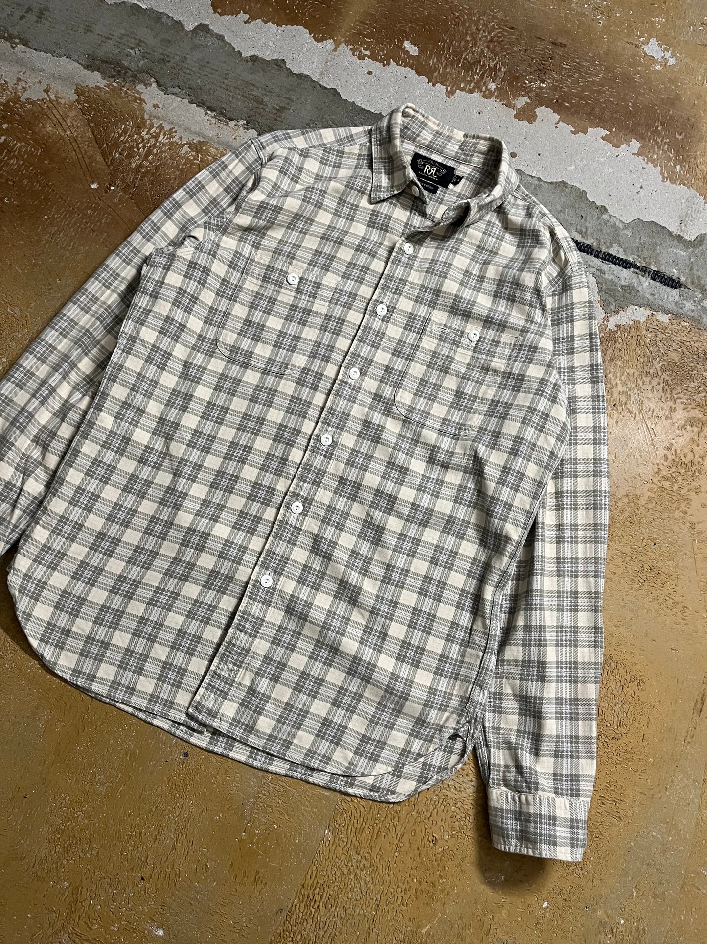 Ralph Lauren double RL workshirt - M