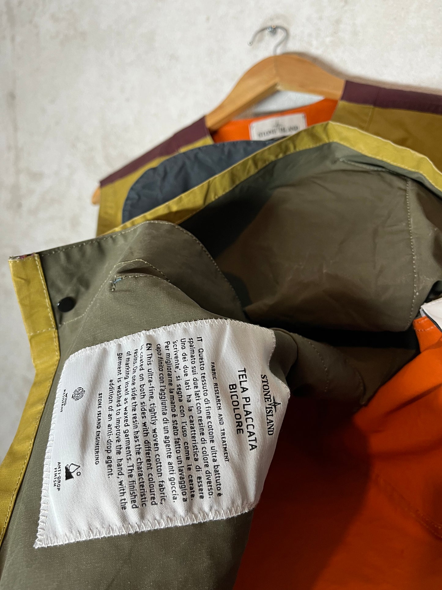 Stone Island Tela Placcata Bicolore bodywarmer - M