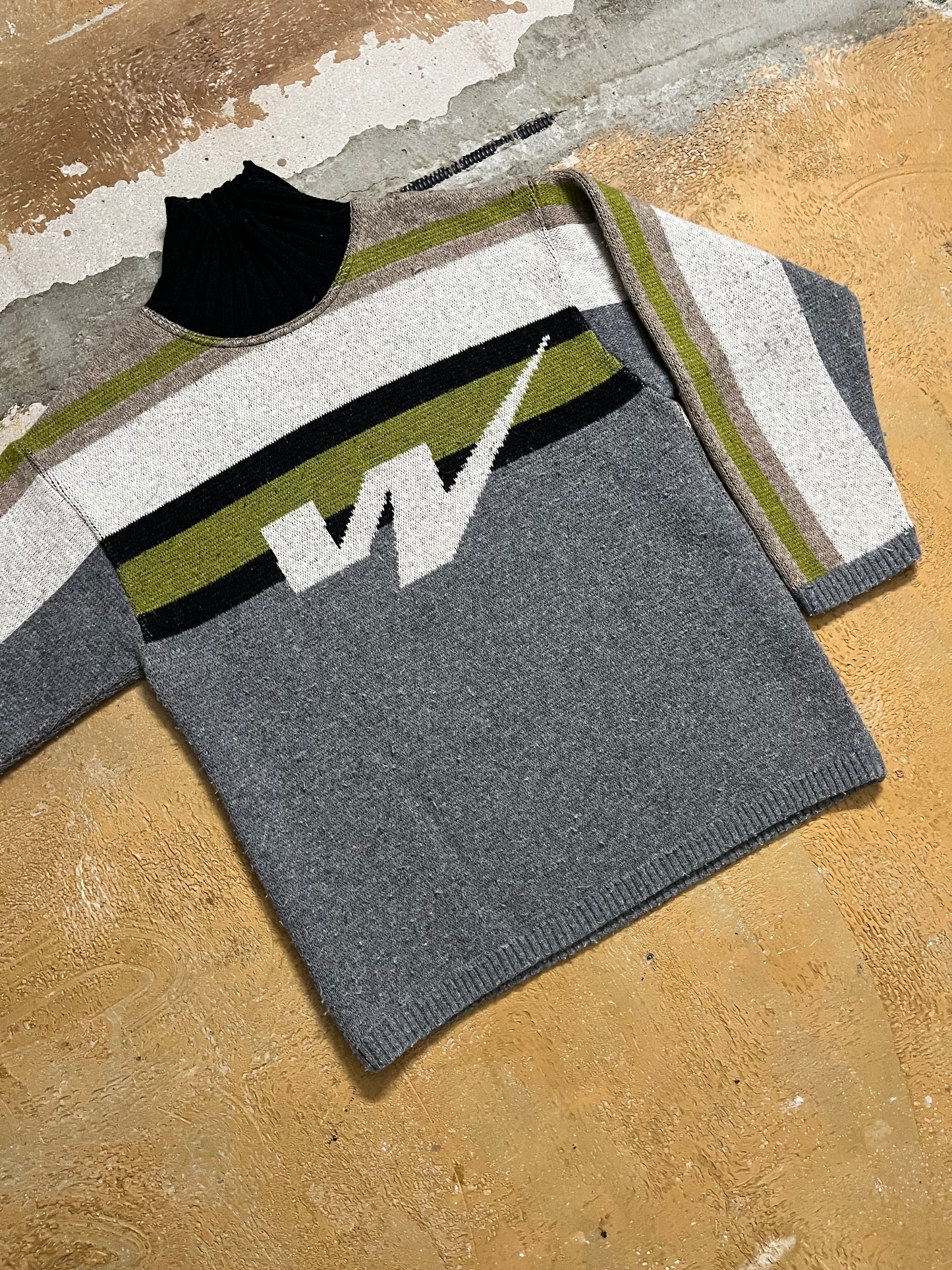 Oxbow vintage heavy knit sweater - M