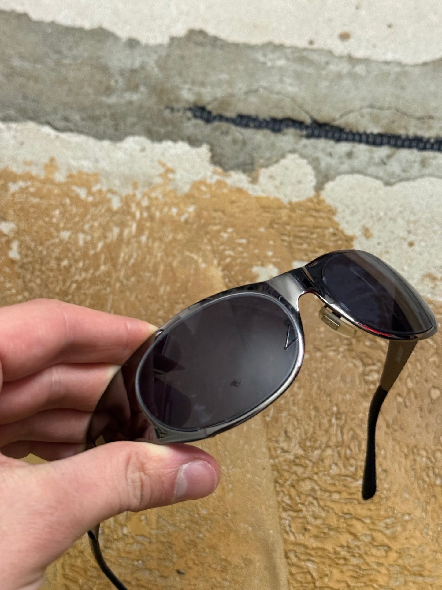Dolce & Gabbana metal silver sunglasses