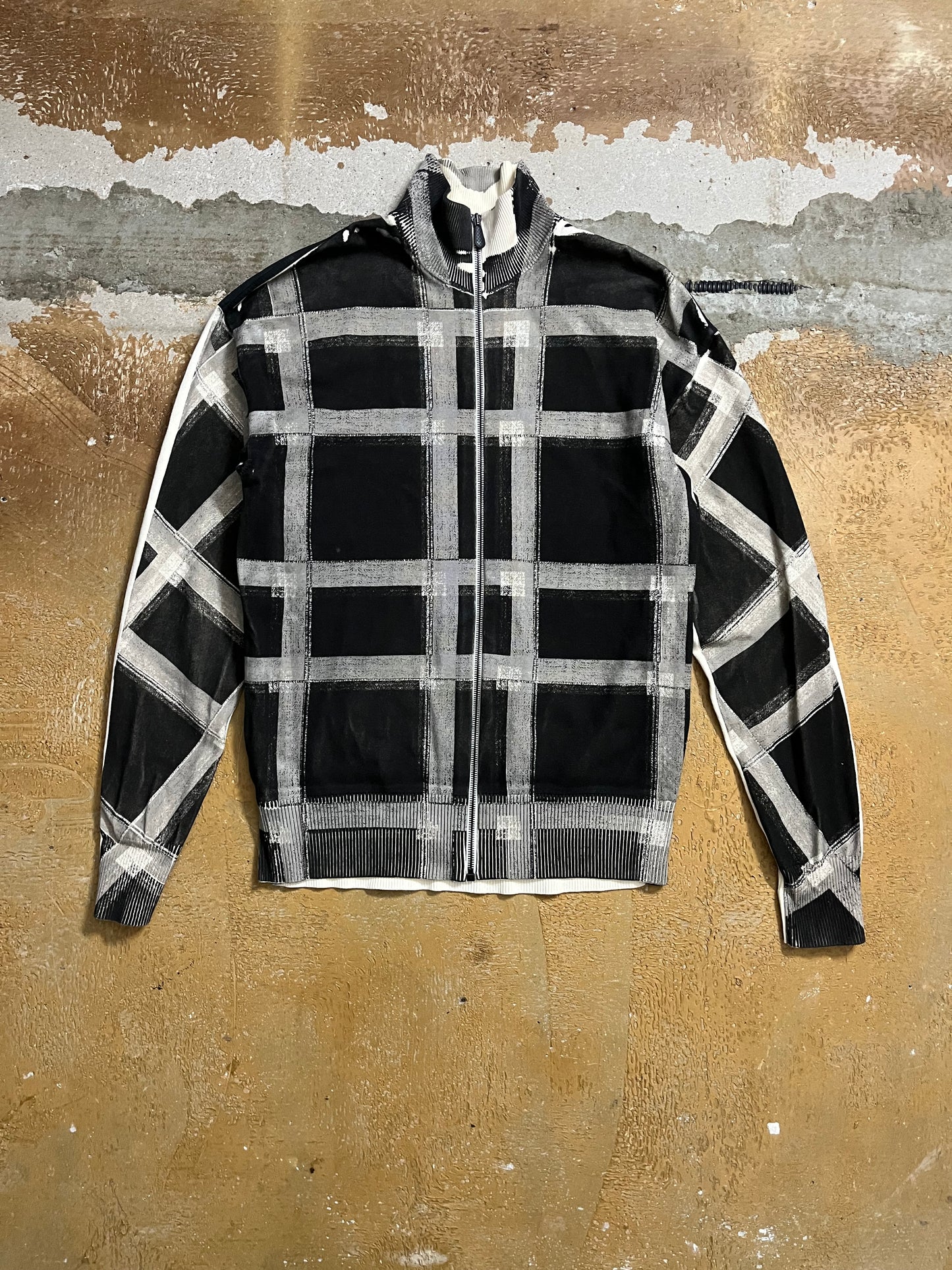 Bottega Veneta ‘22 sample knit zip up sweater - S