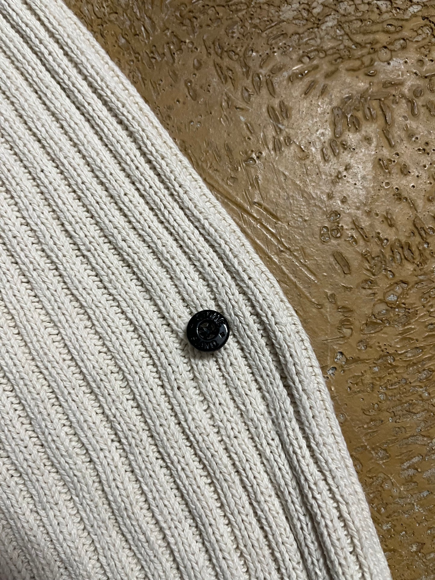 Stone Island white knit sweater - M