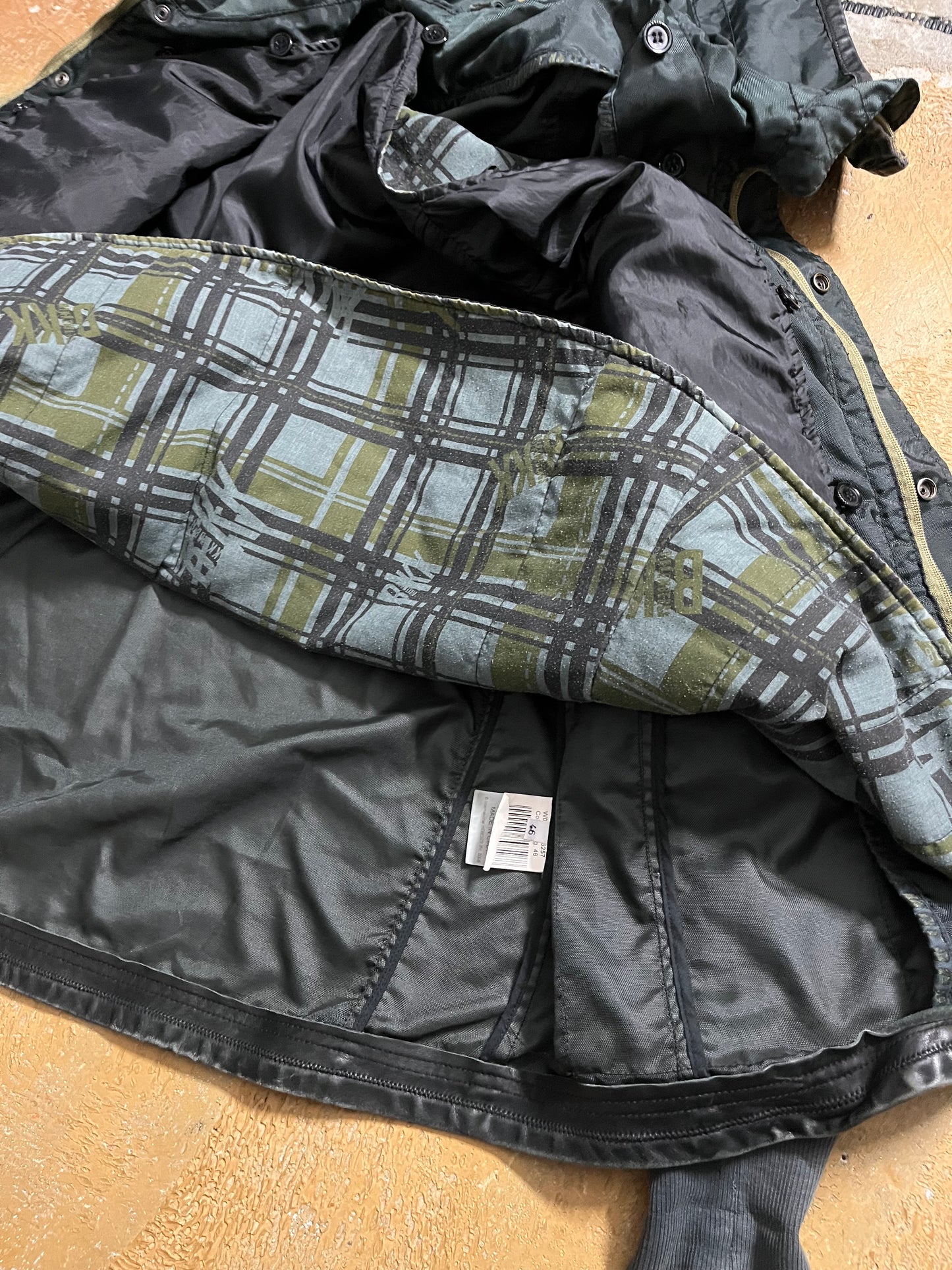 Dirk Bikkembergs multizip multipocket cargo jacket - M