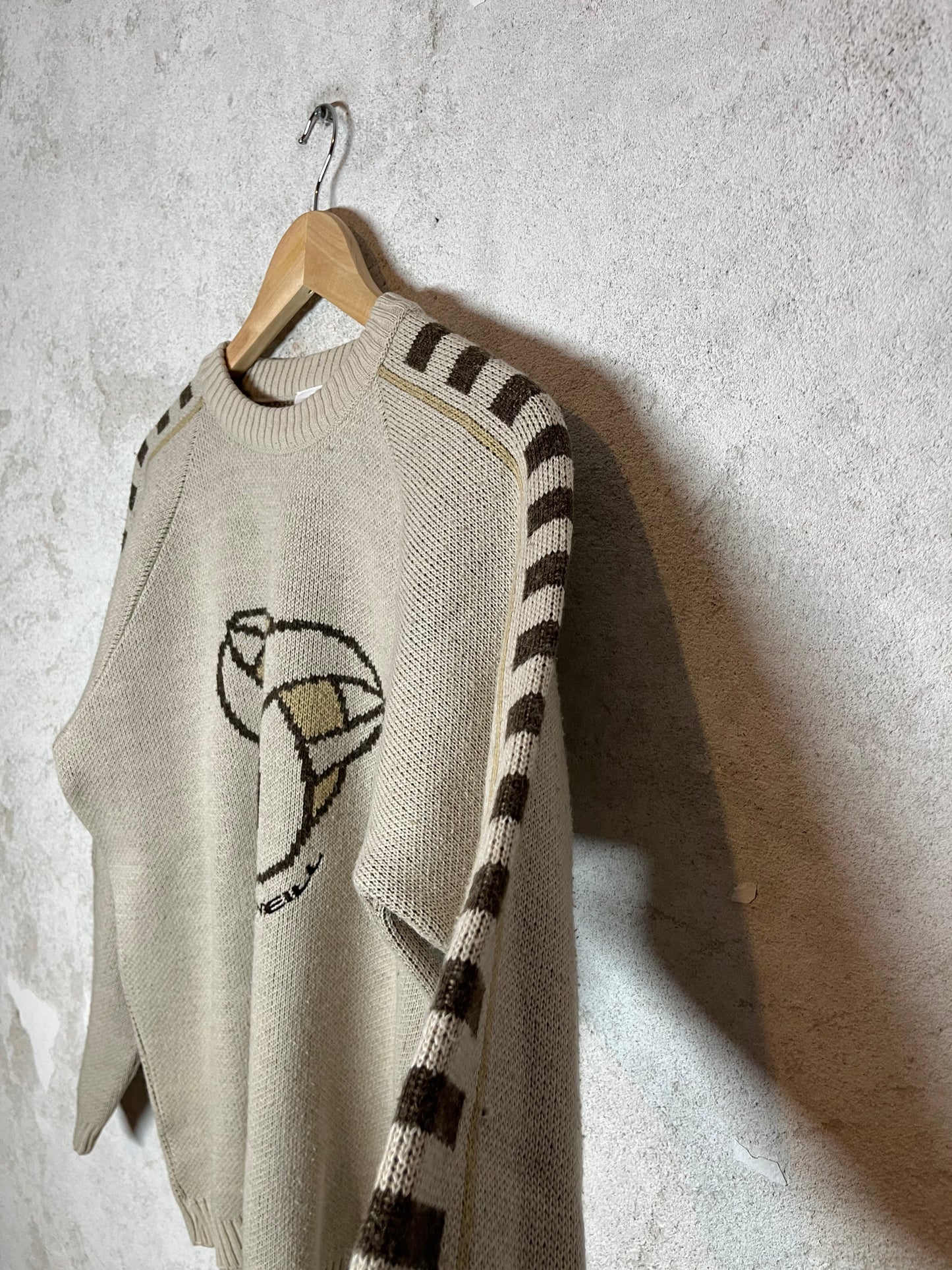 O'neill vintage 2000s ski snowboard winter knit sweater - M
