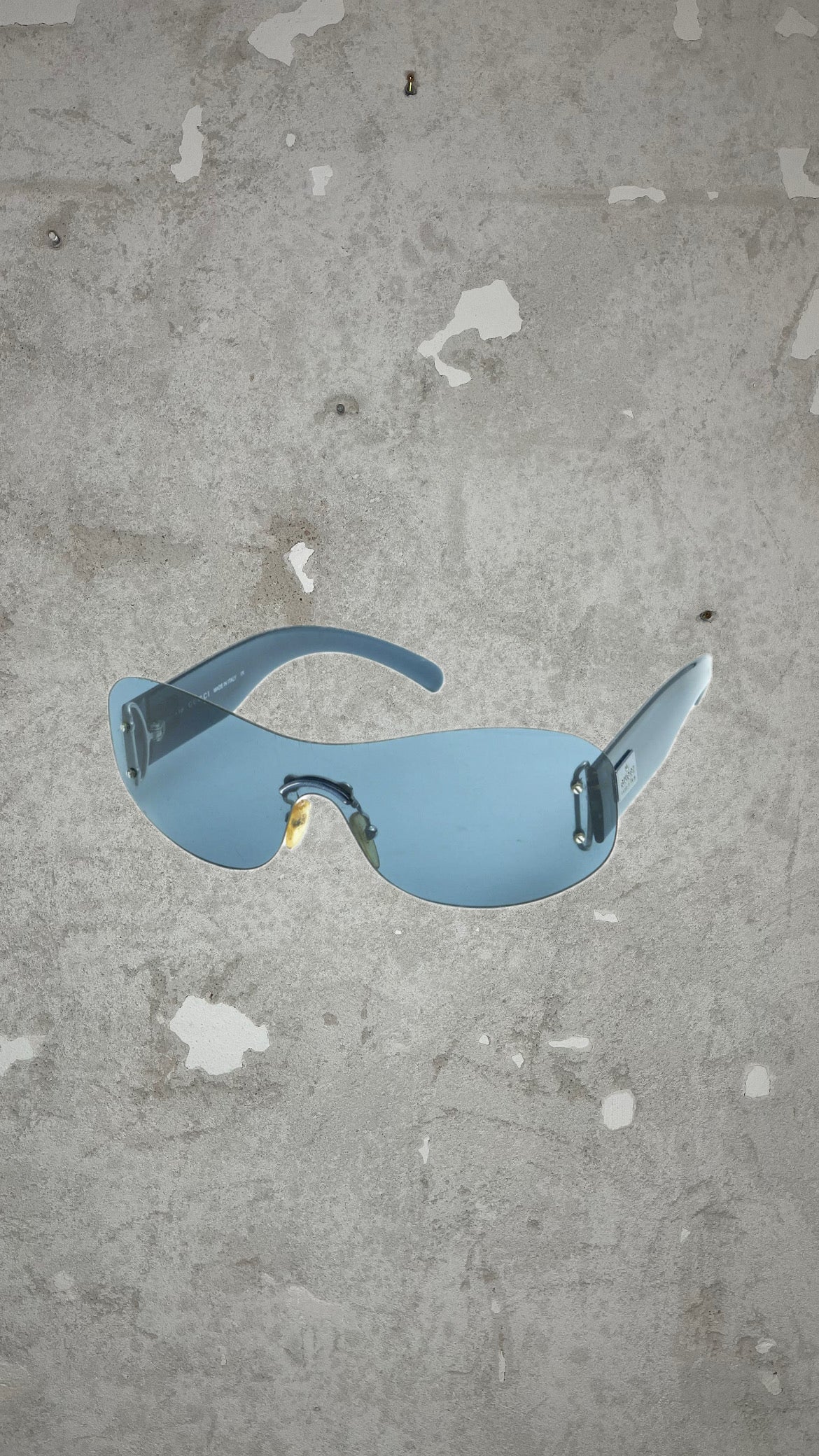 Gucci vintage blue sunglasses