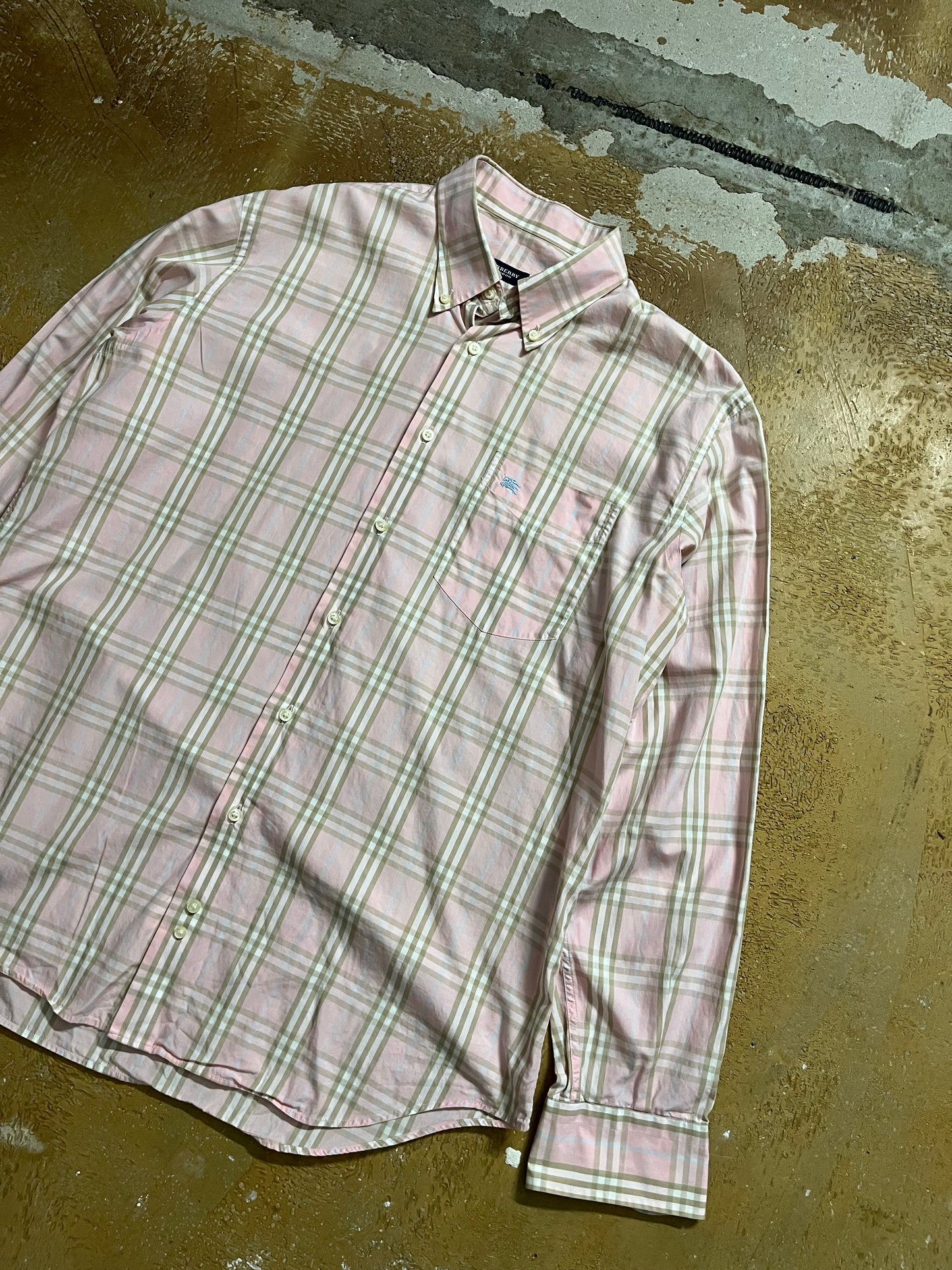 Burberry vintage pink flannel -