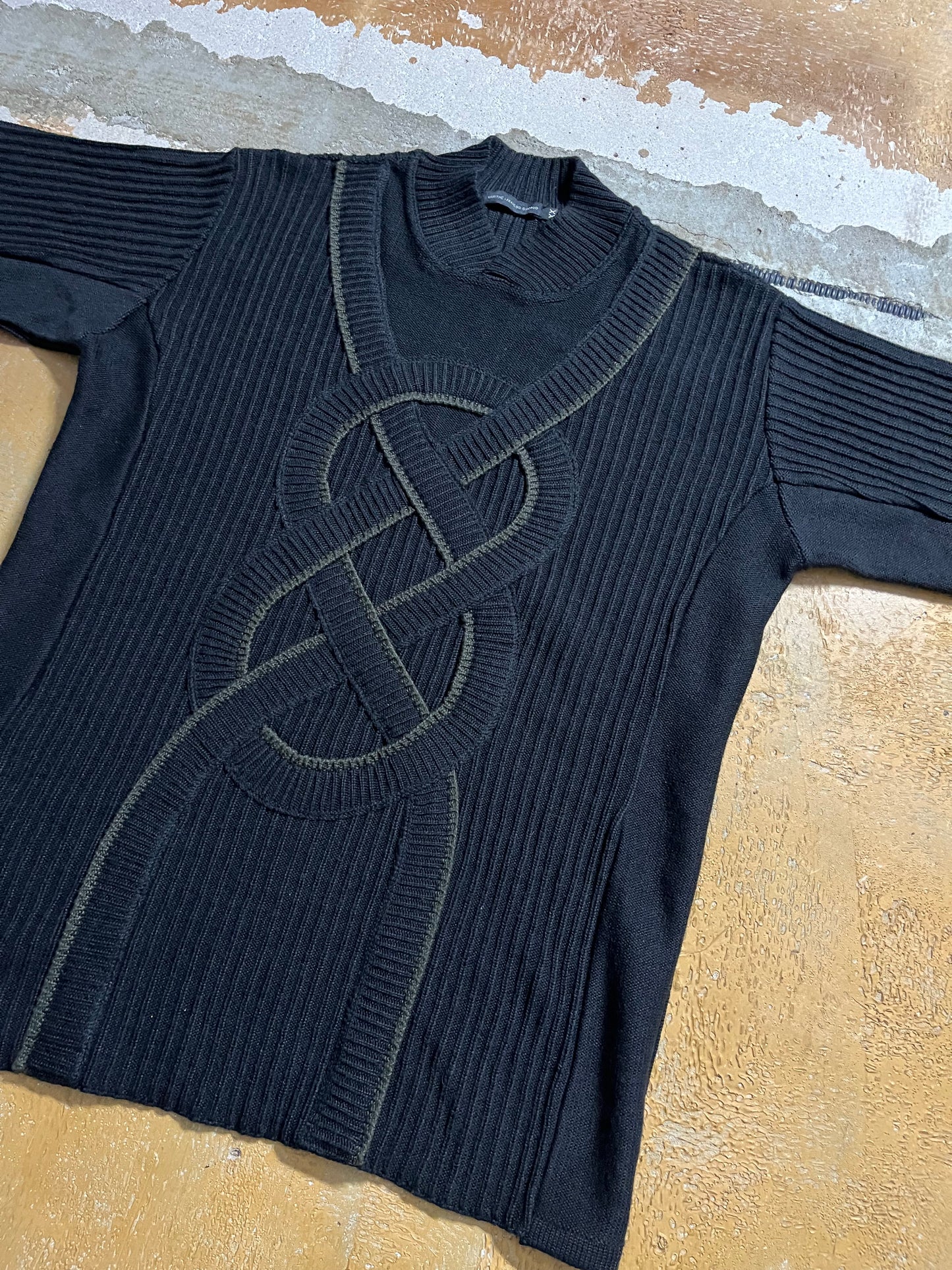 Marithe Francois Girbaud knit sweater - XL