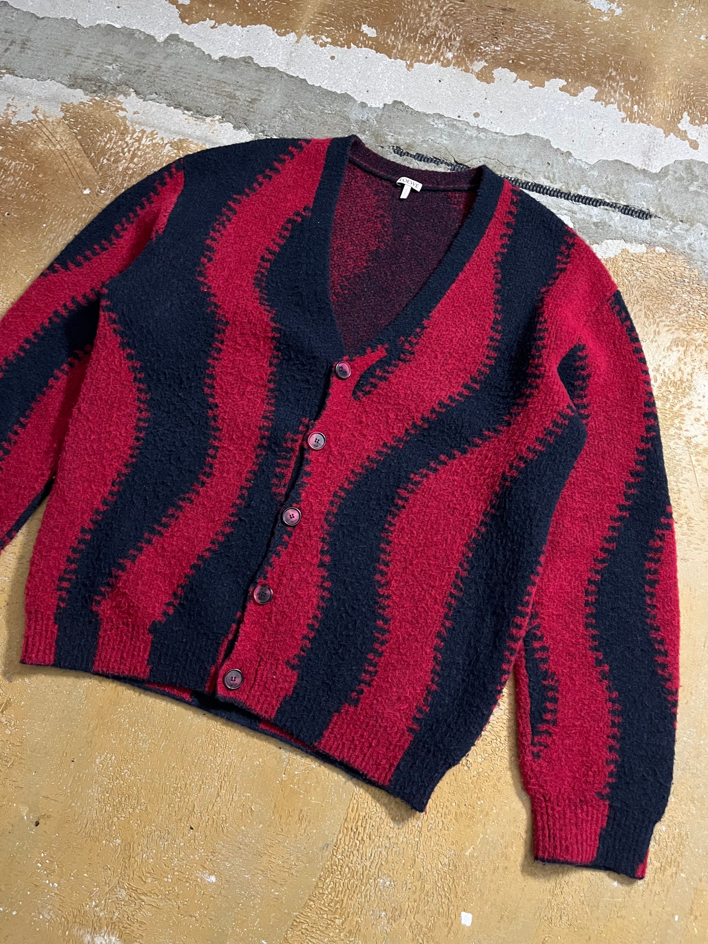 LOEWE wool cardigan jacket - M