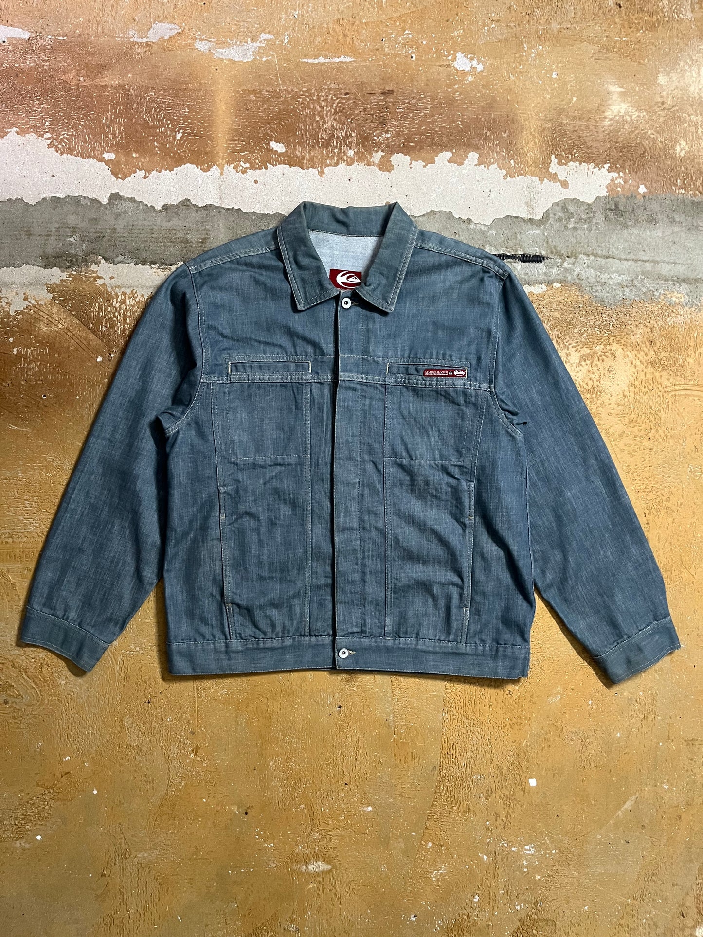 Vintage Quiksilver denim jacket - XL