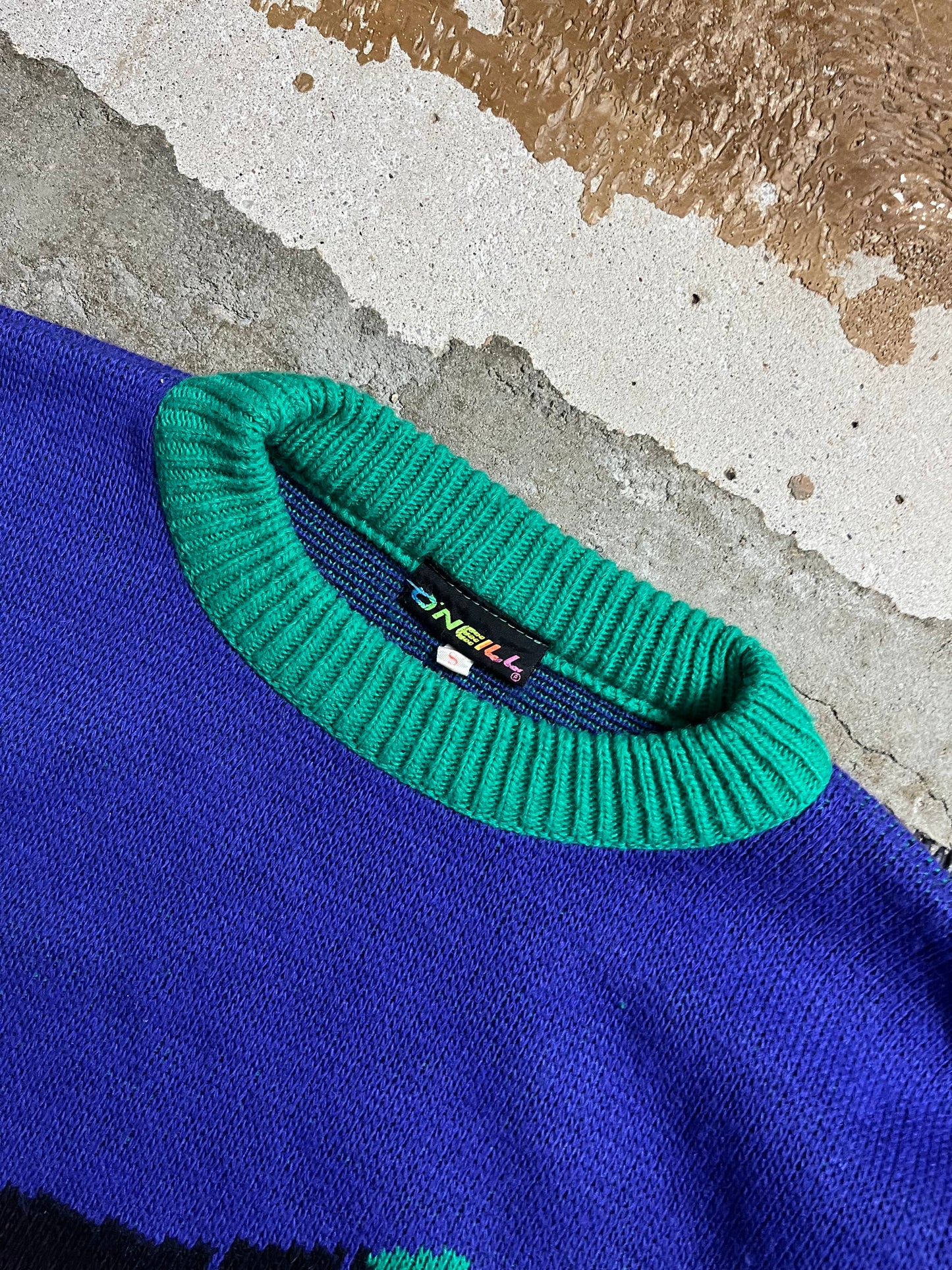 O’neill vintage wool knit sweater - S