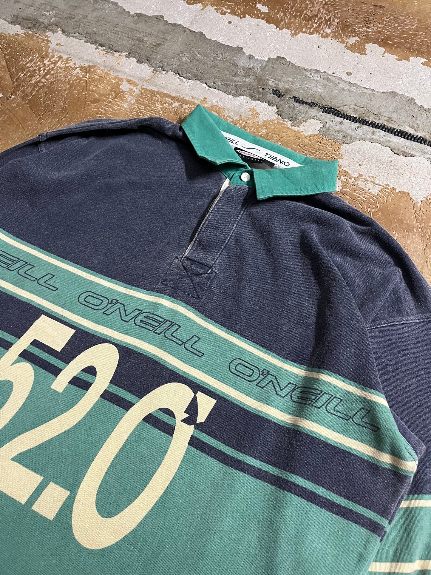O’neill very rare vintage longsleeve polo - XL