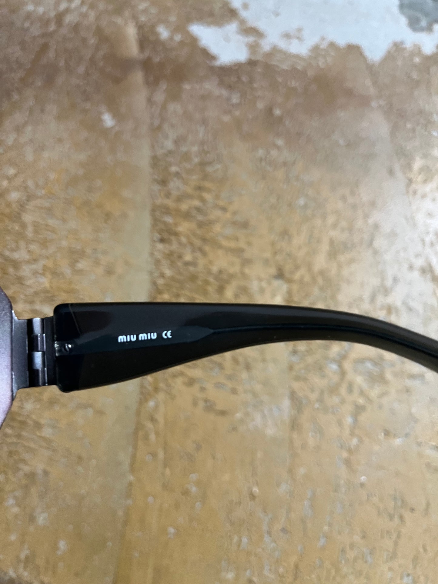 Miu Miu vintage shield sunglasses + box