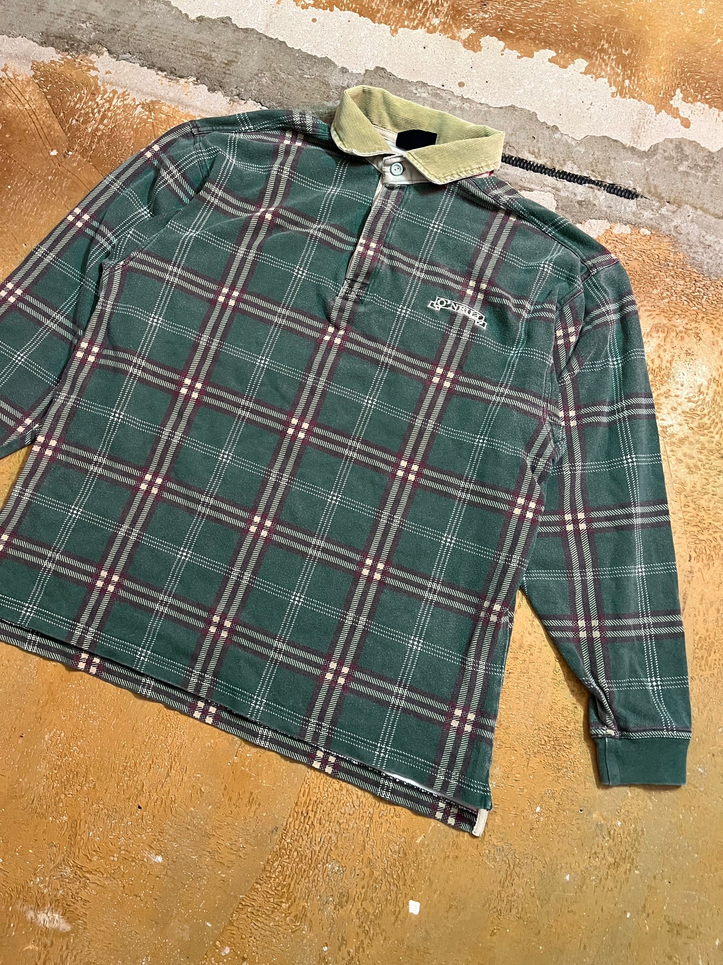 O’neill vintage longsleeve polo shirt - L