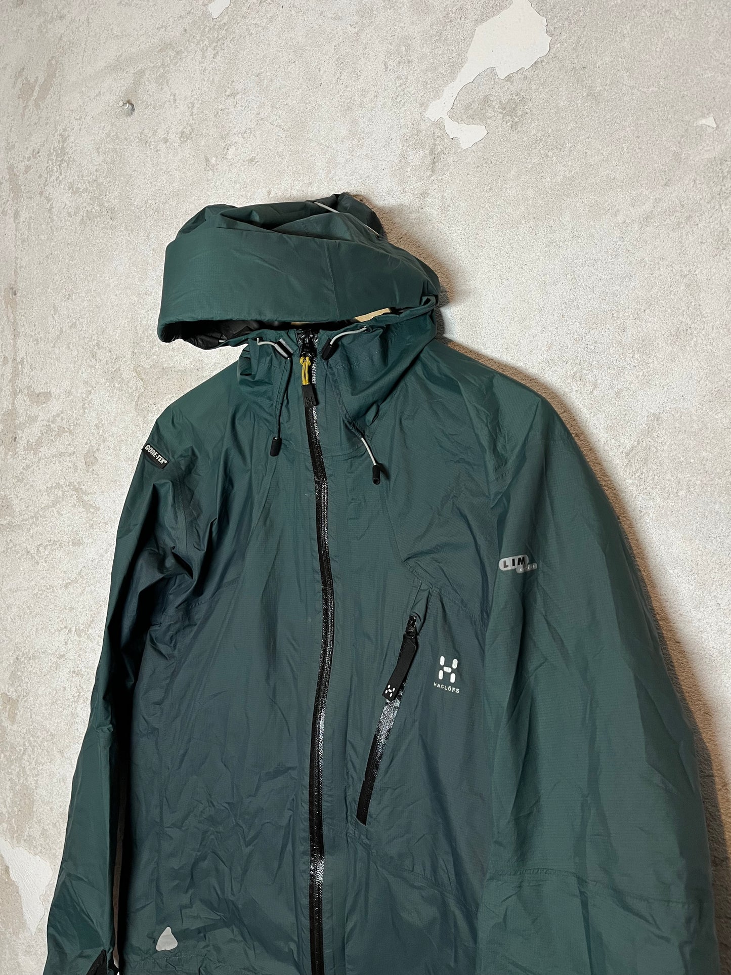 Haglöfs gore-tex L.I.M. series gorpcore rain jacket