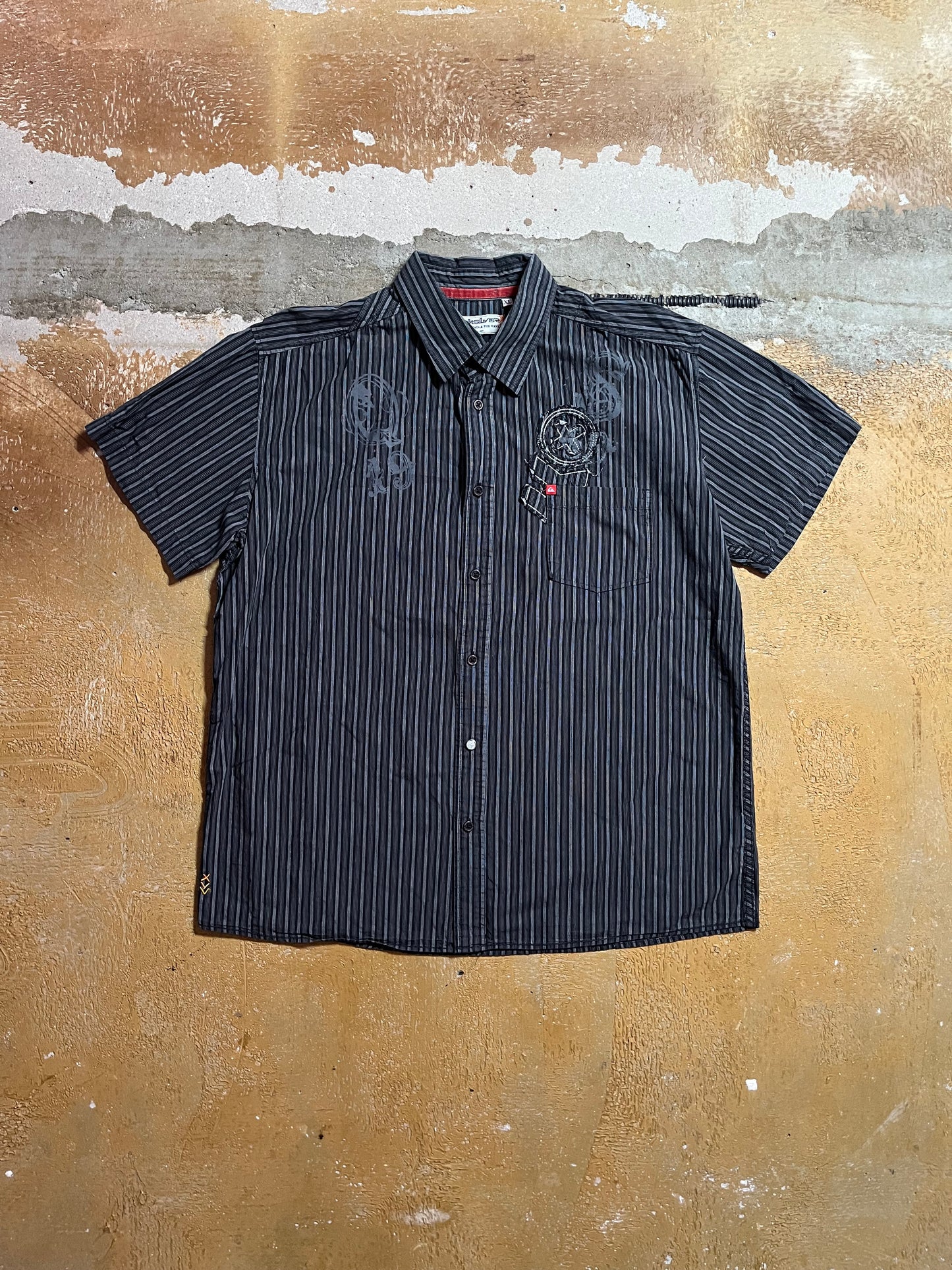 Quiksilver vintage polo tee shirt - XL