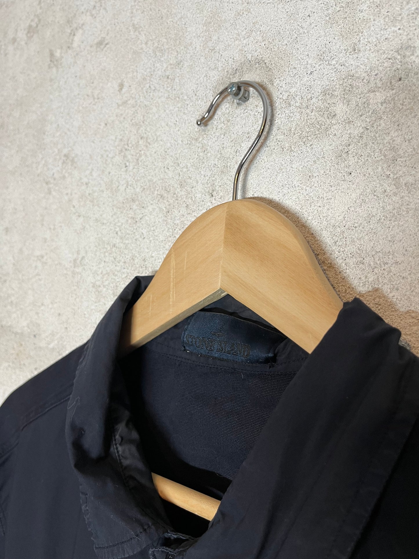 Stone Island Shadow Project overshirt with zipper - XL