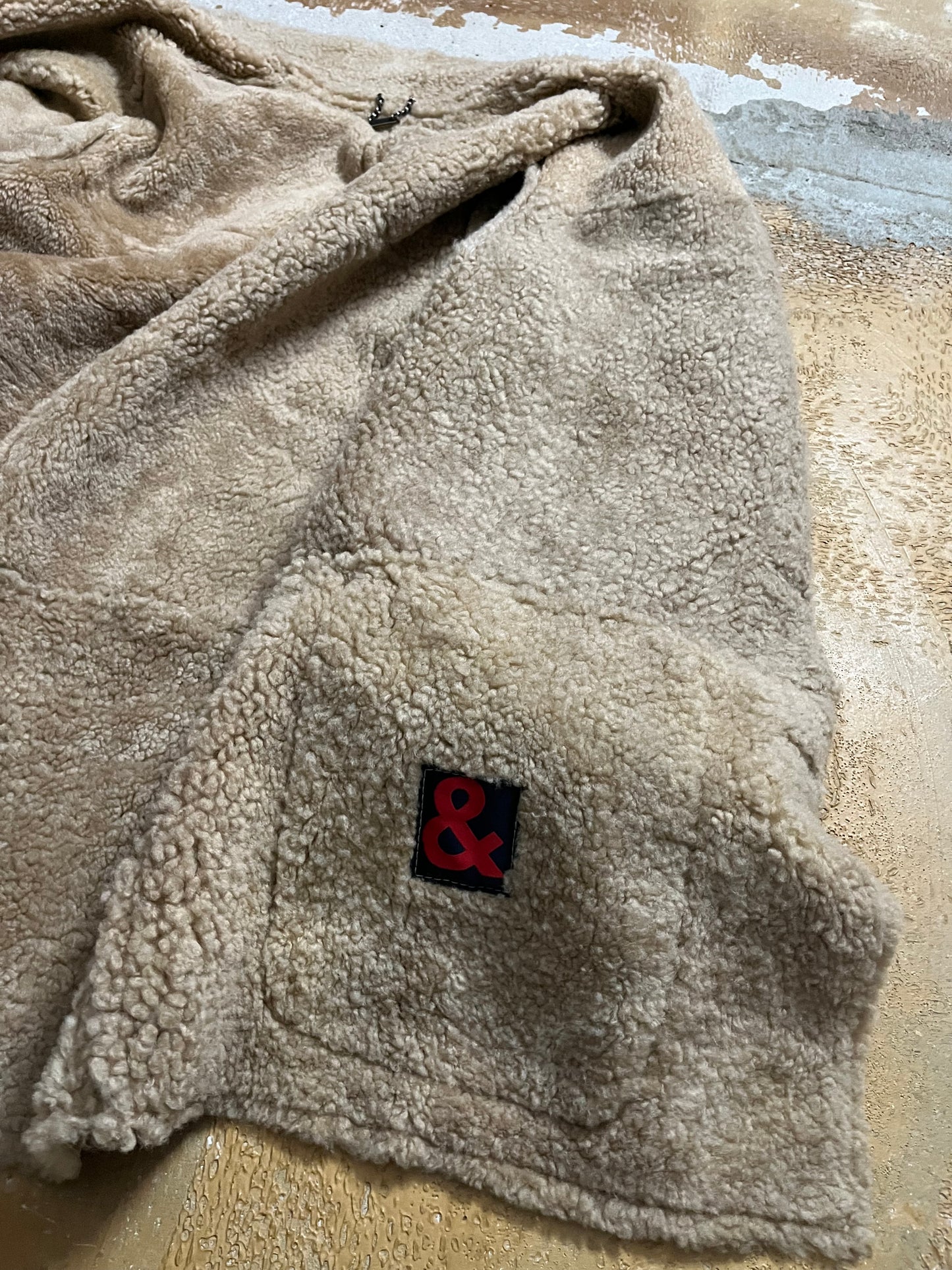 Dolce & Gabbana sherling afghan coat - M