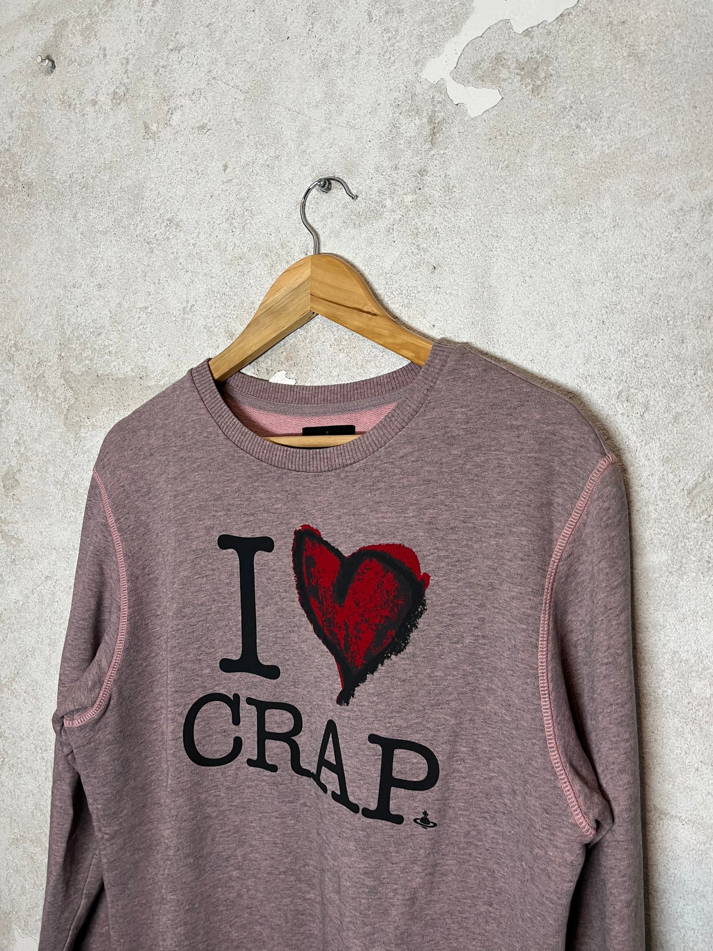 Vivienne Westwood ''I love crap'' sweatshirt AW'15 - M