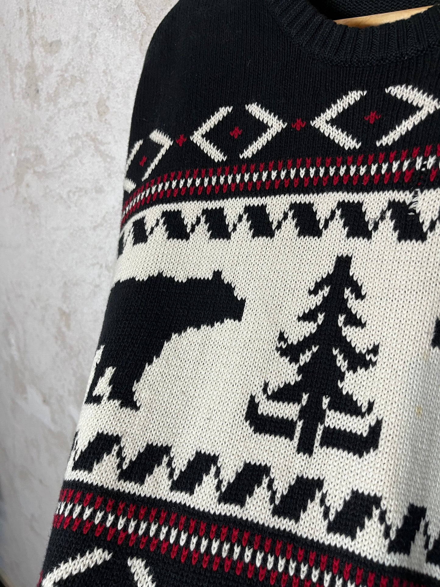 Ralph Lauren Chaps vintage ski sweater - L