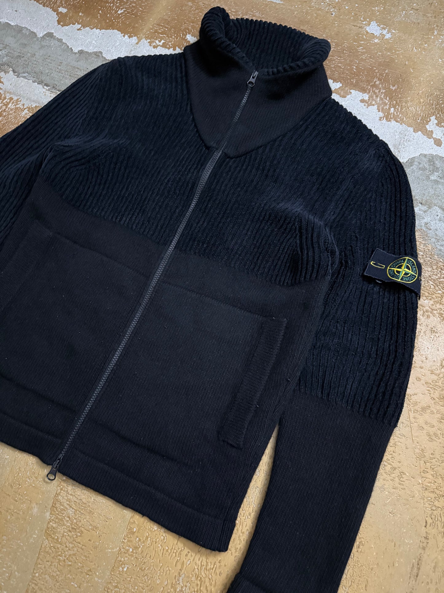 Stone Island vintage knit sweatshirt - M