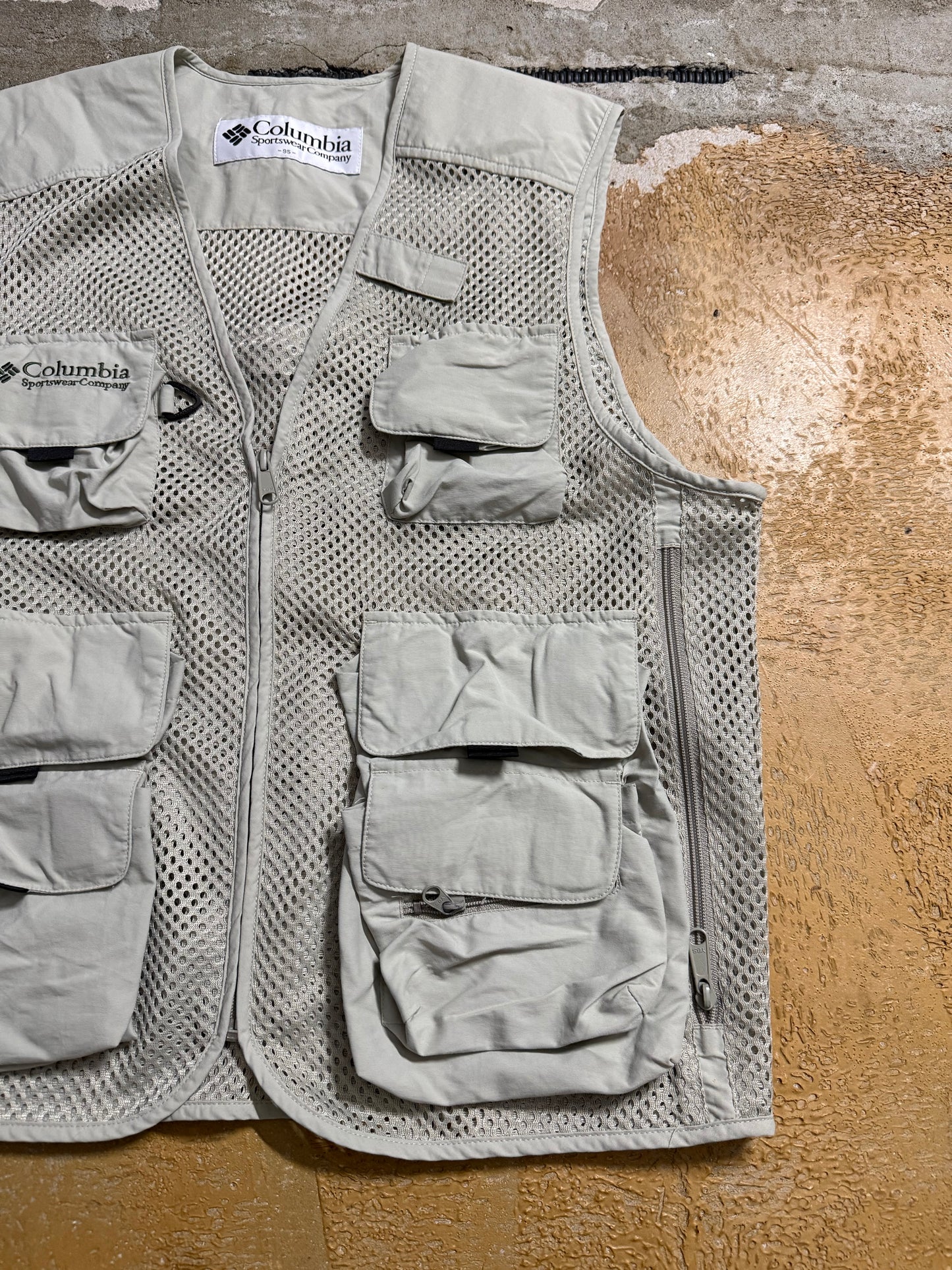 Columbia vintage utility bodywarmer vest - M