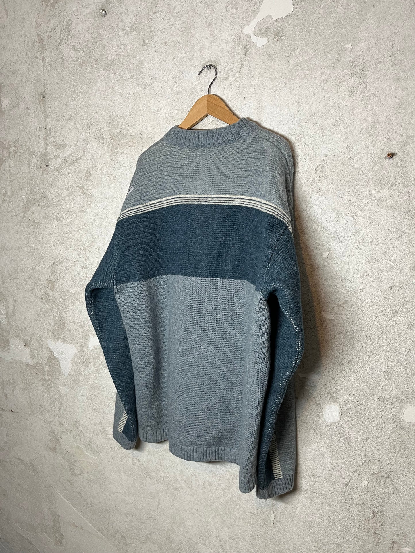 Oxbow vintage retro ski heavy knit sweater - XL