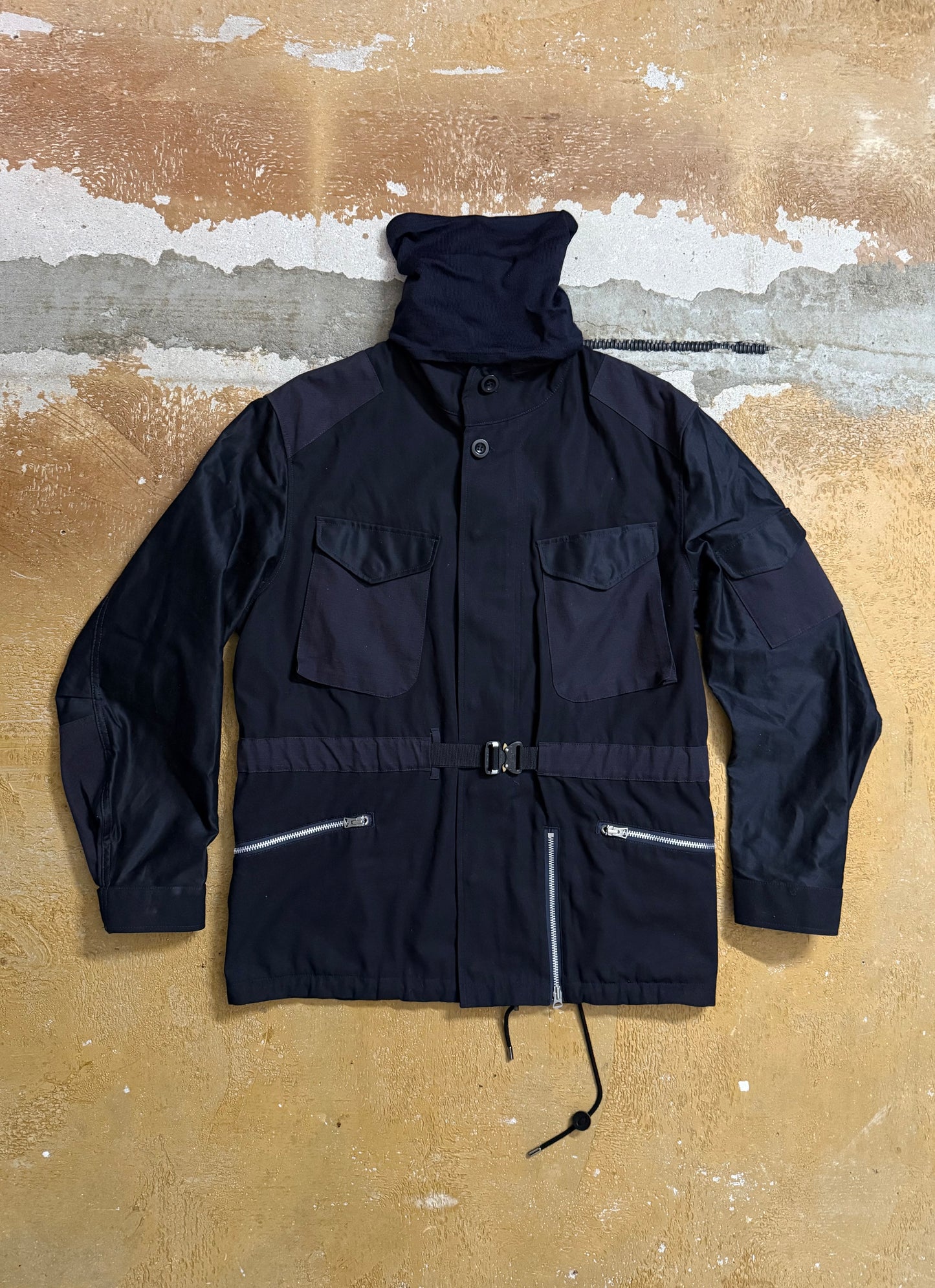Junya Watanabe military jacket with waist belt - M