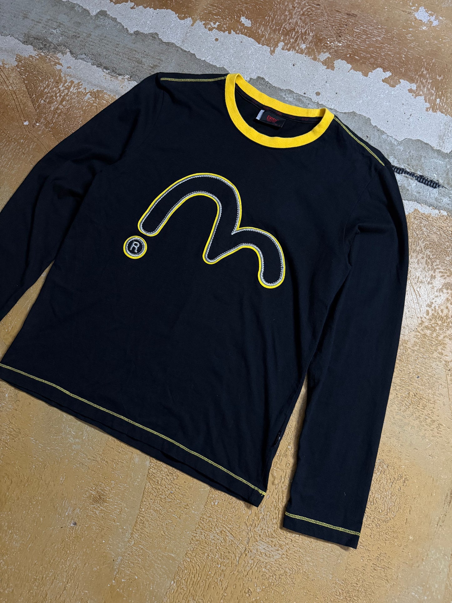 Evisu vintage japanese longsleeve top - XS